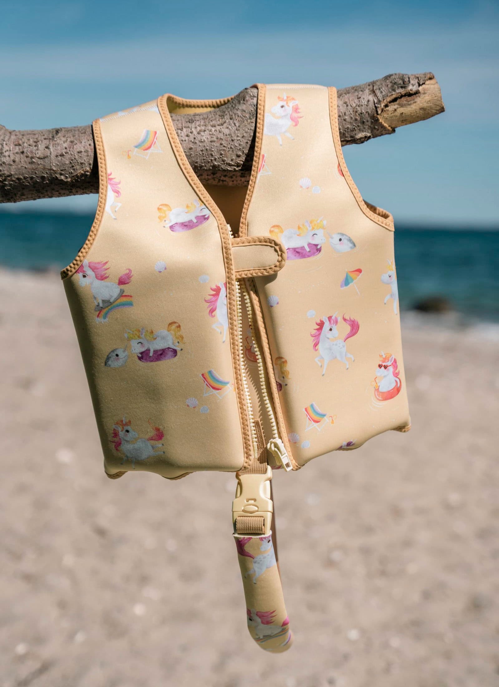 SWIM VEST (1-2Y) UNICORN SHORES