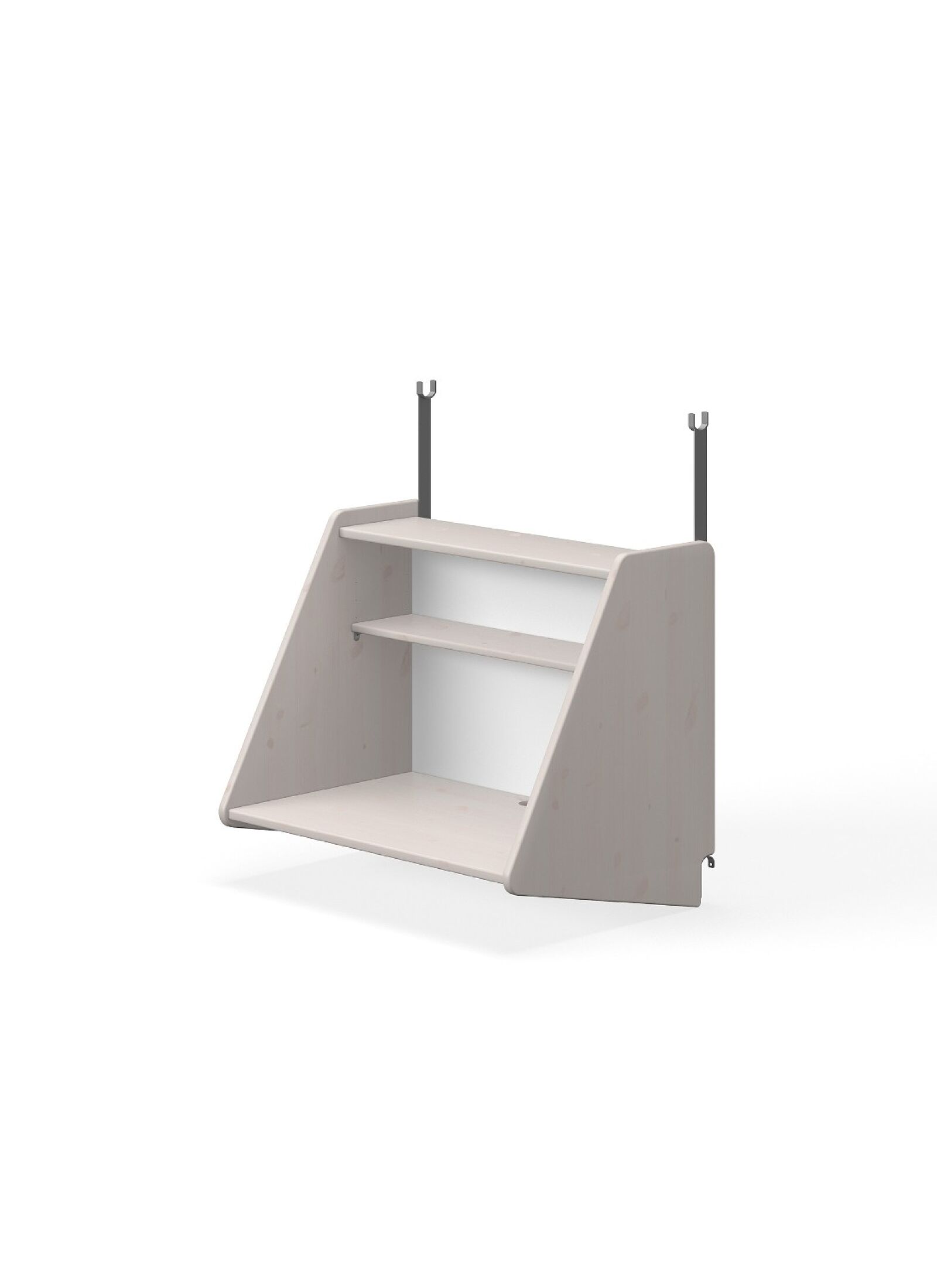 HIGH SINGLE BED CLASSIC GREY WASHED (90X200)