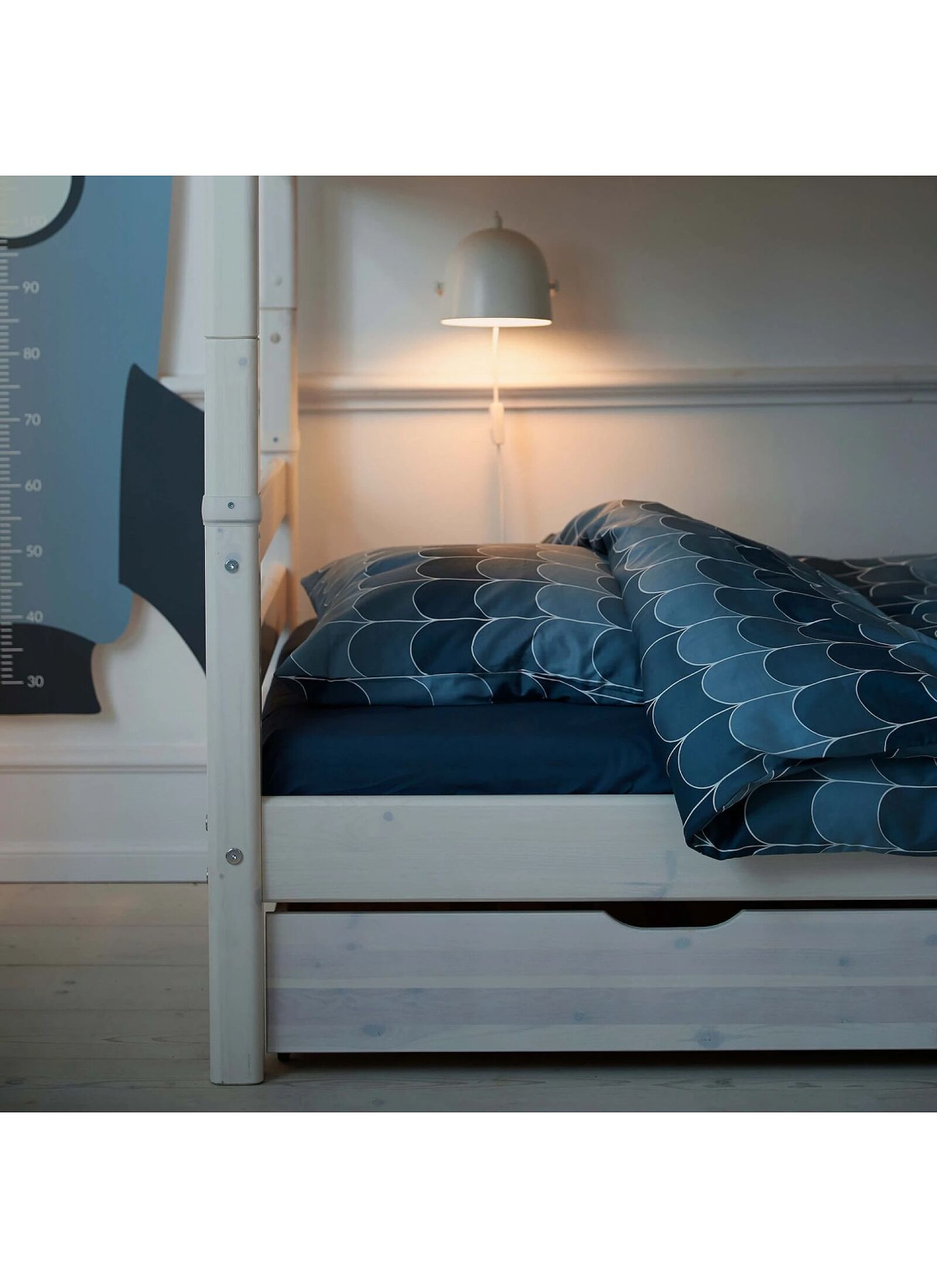 BUNK BED CLASSIC GREY WASHED (90X200)