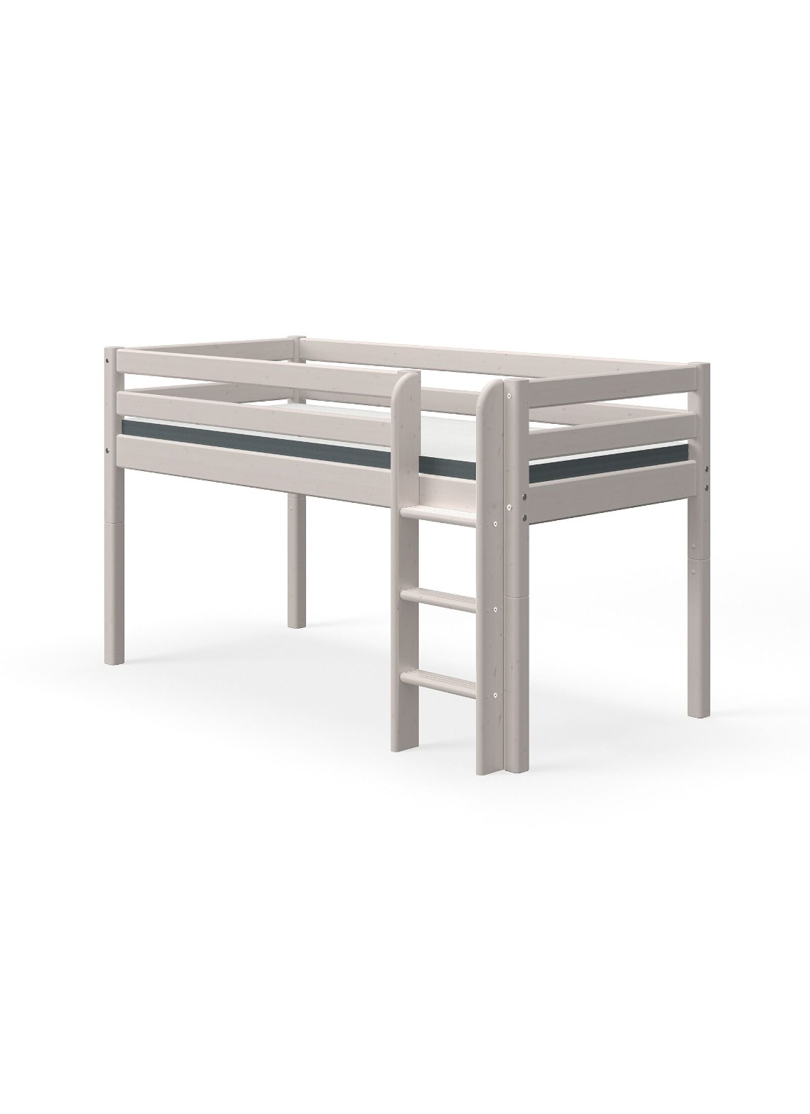 MID-HIGH SINGLE BED CLASSIC GREY WASHED (90X200)