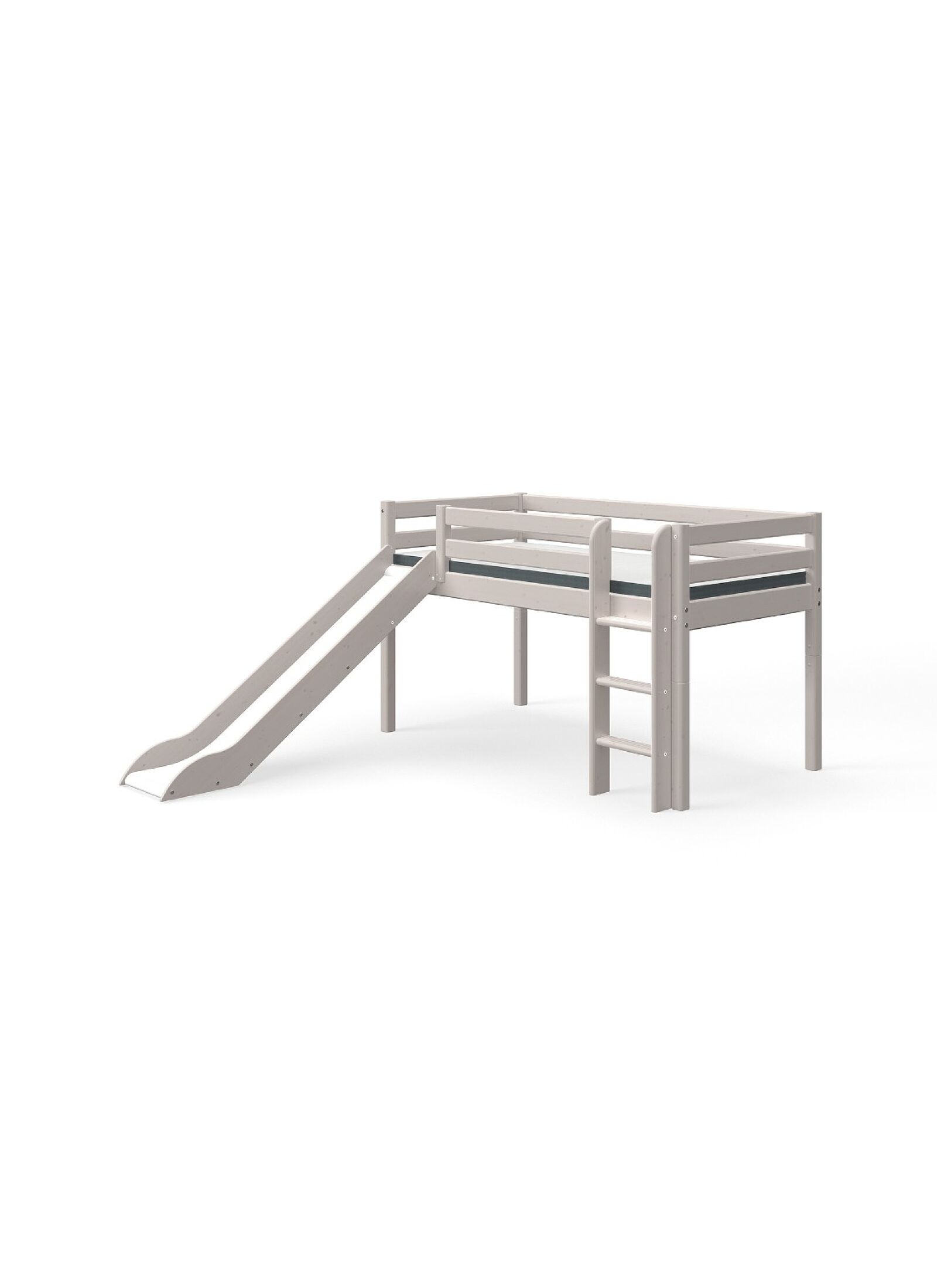 MID-HIGH SINGLE BED CLASSIC GREY WASHED (90X200)