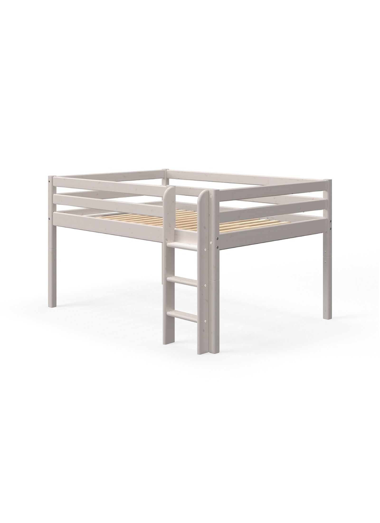 MID-HIGH DOUBLE BED CLASSIC GREY WASHED (140X200)