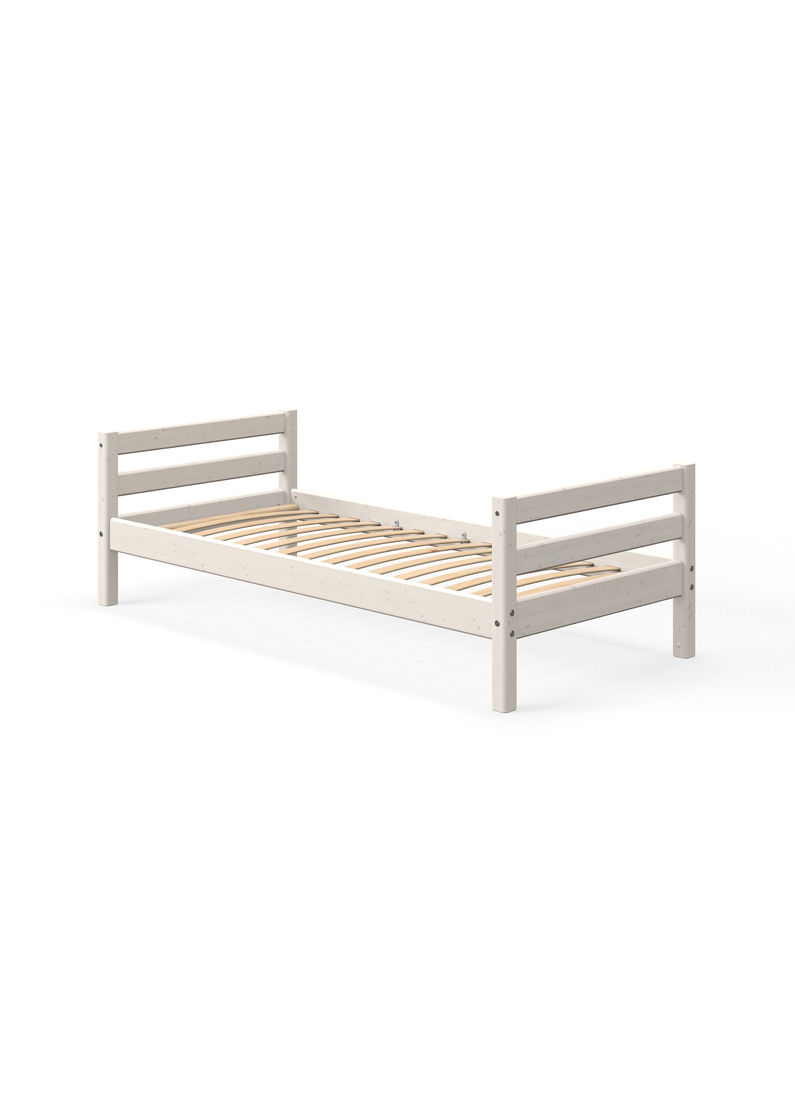SINGLE BED CLASSIC WHITE WASHED (90X200)
