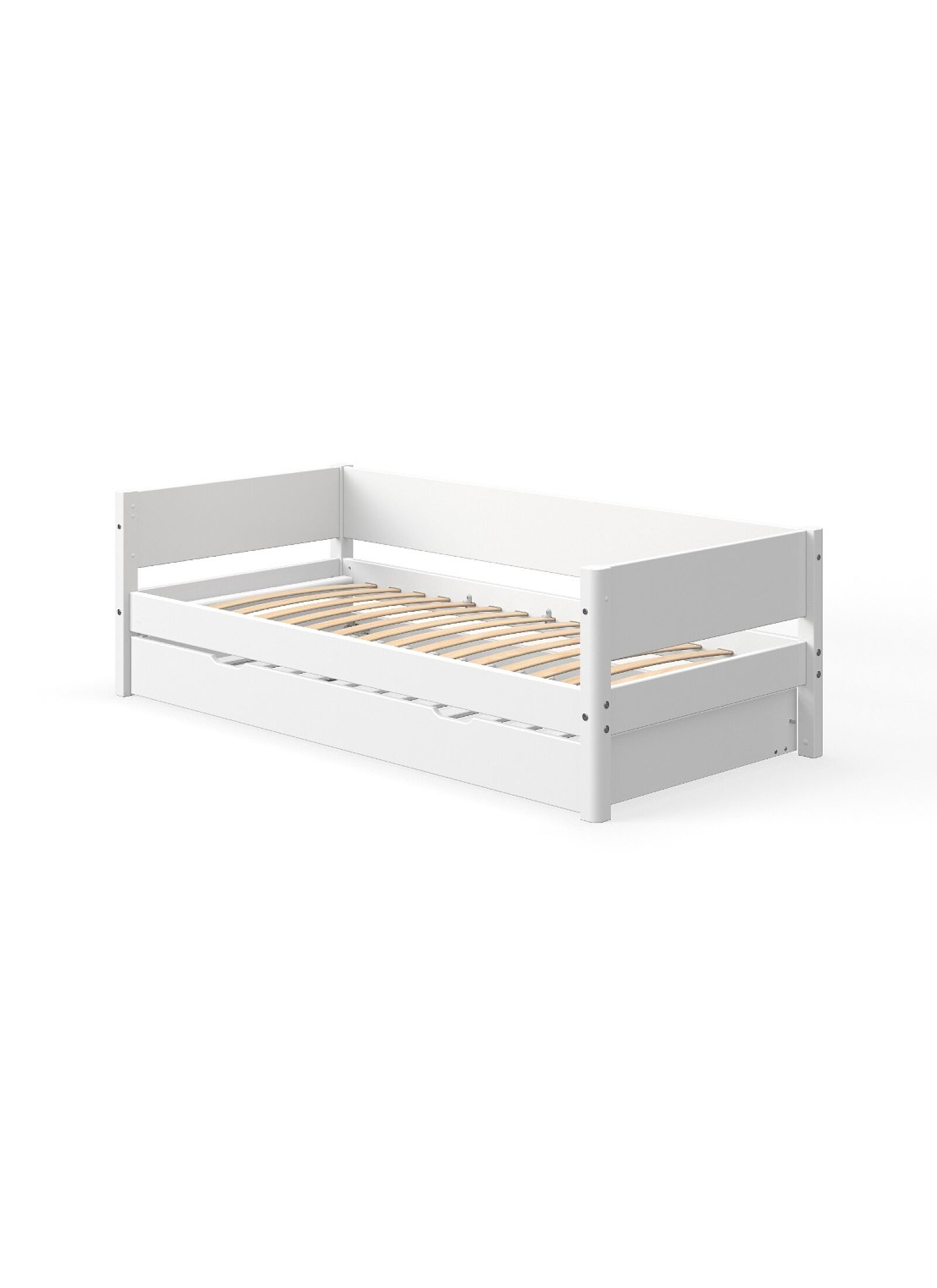 SINGLE BED WHITE (90X200)