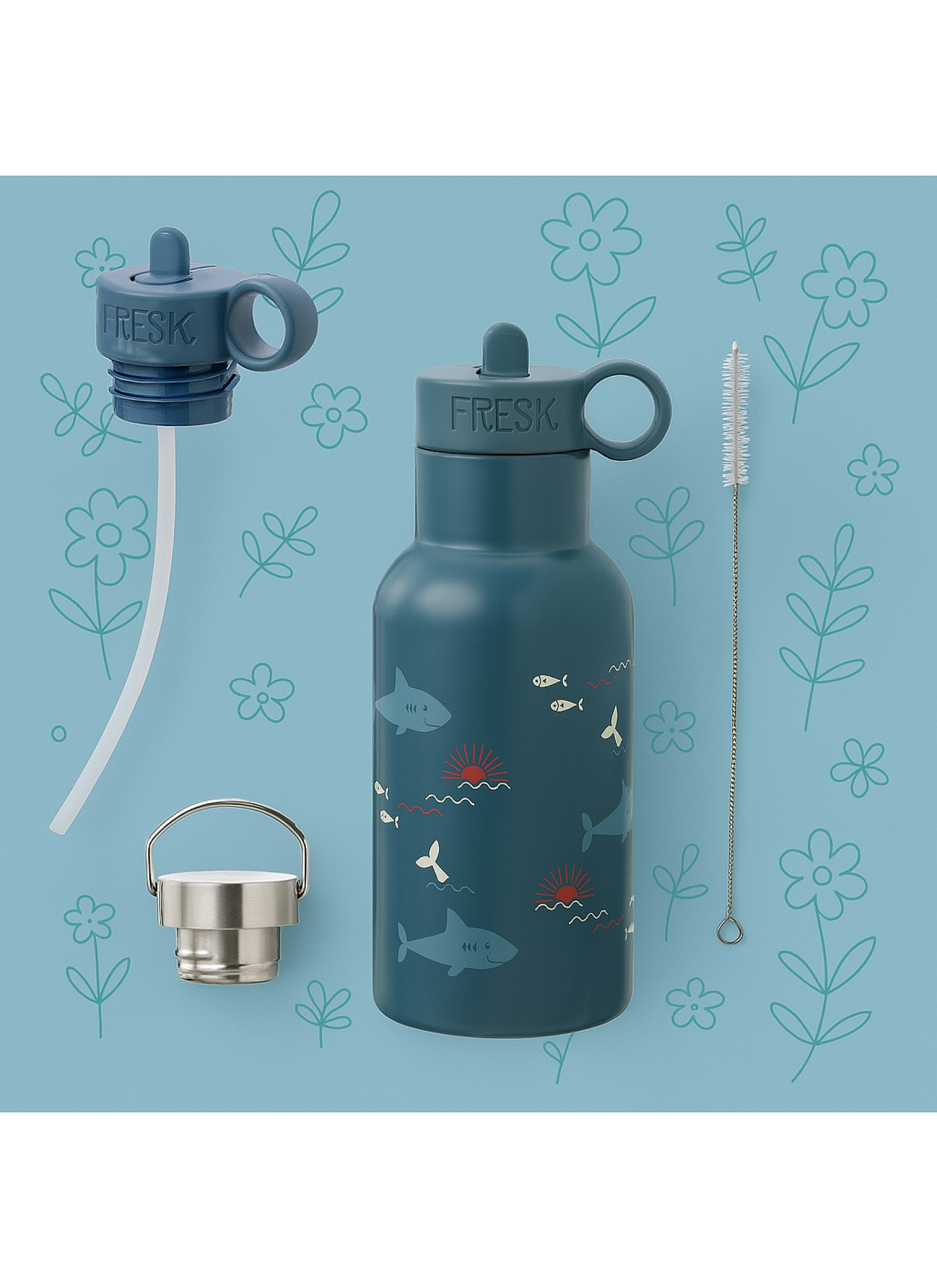BOTTLE THERMOS (350ML) SHARK
