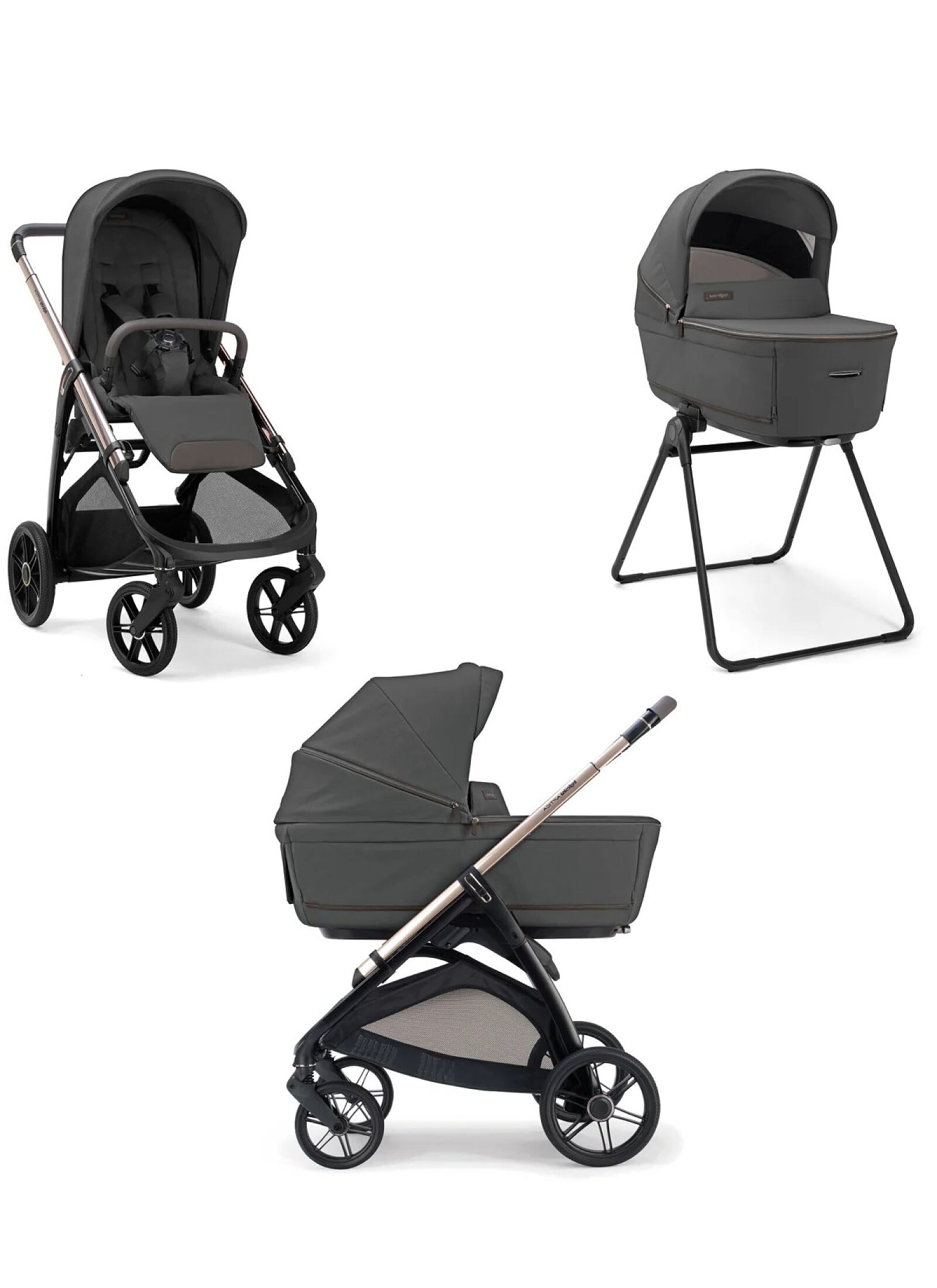 TRANSPORT SYSTEM STROLLER APTICA DUO MARBLE GREY