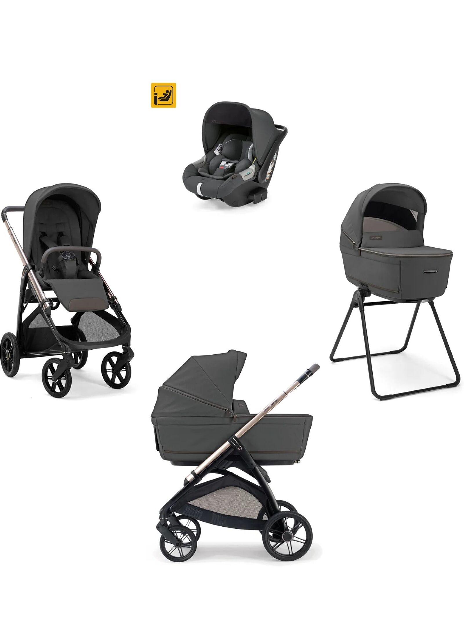TRANSPORT SYSTEM APTICA QUATTRO MARBLE GREY