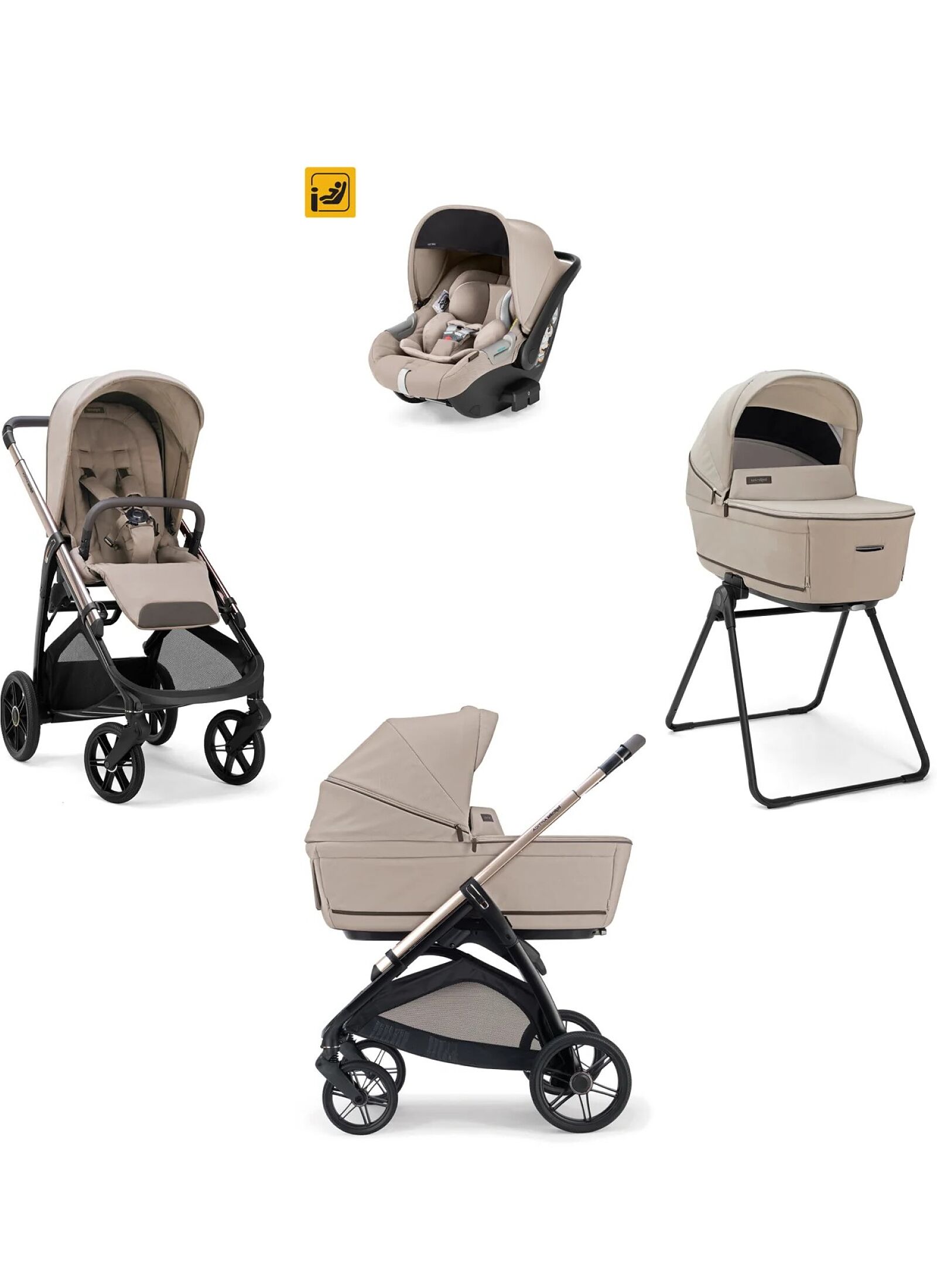 TRANSPORT SYSTEM APTICA QUATTRO VICUNA BEIGE