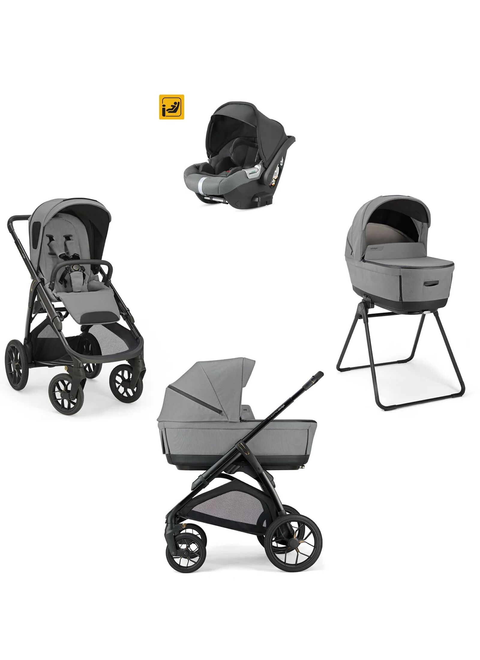 TRANSPORT SYSTEM APTICA XT QUATTRO CANYON GREY