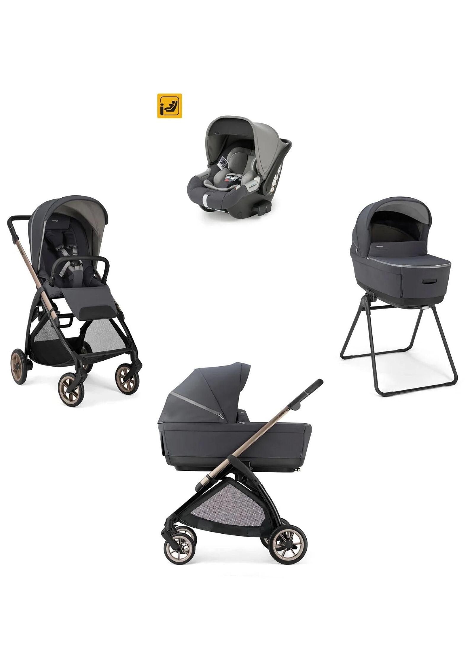 TRANSPORT SYSTEM ELECTA QUATTRO GARAGE GREY