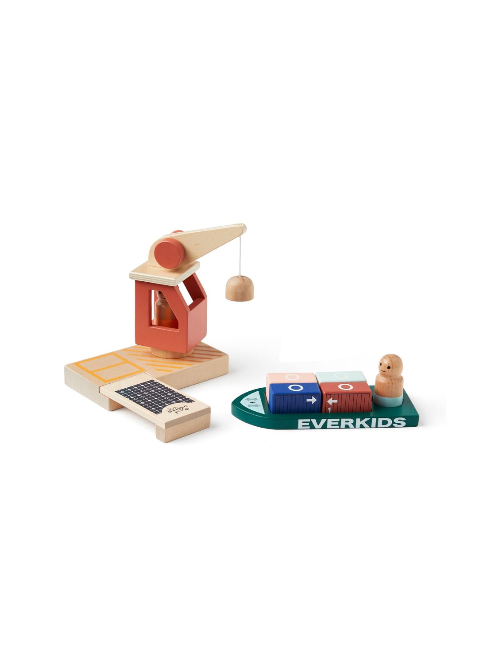 WOODEN CONTAINER PORT
