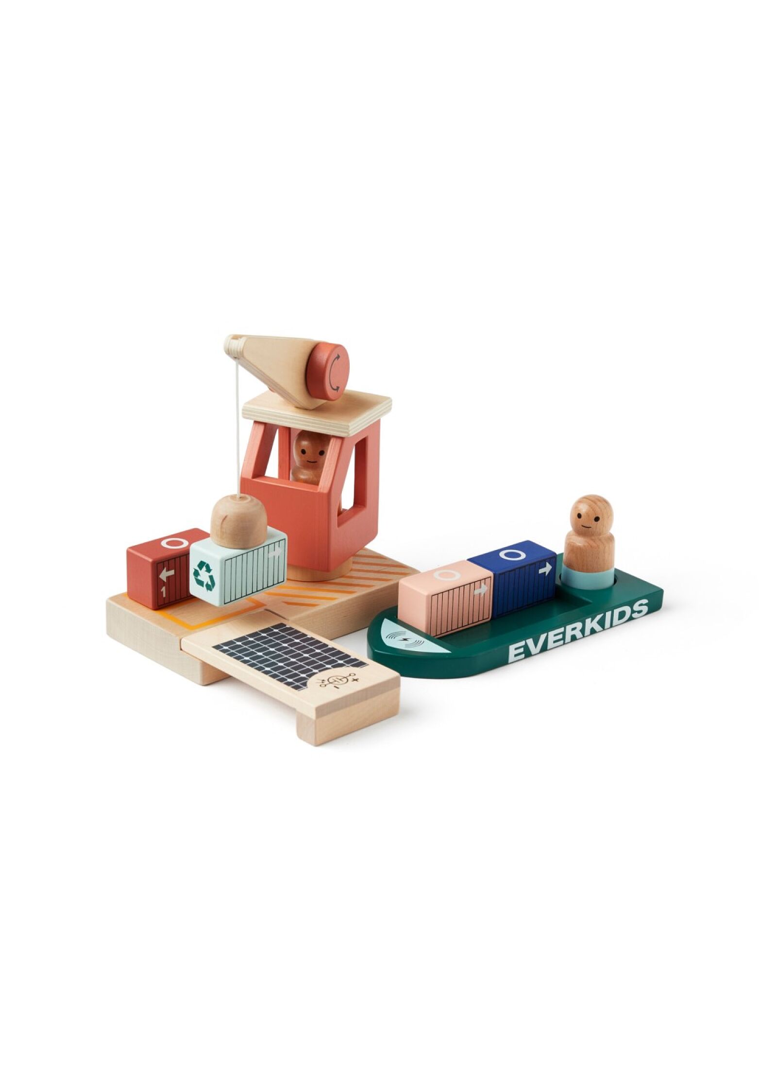 WOODEN CONTAINER PORT