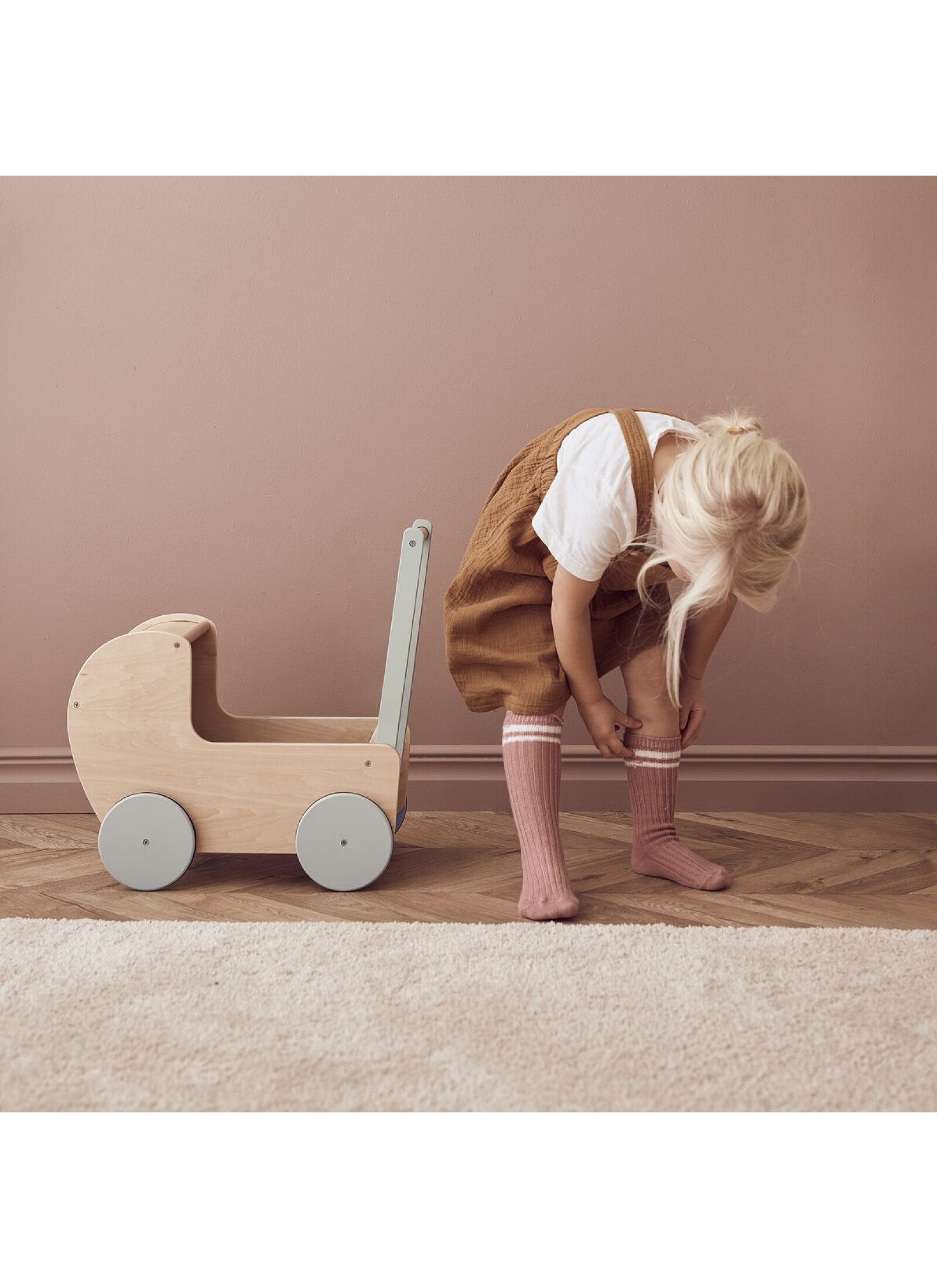 DOLL PRAM NATURAL