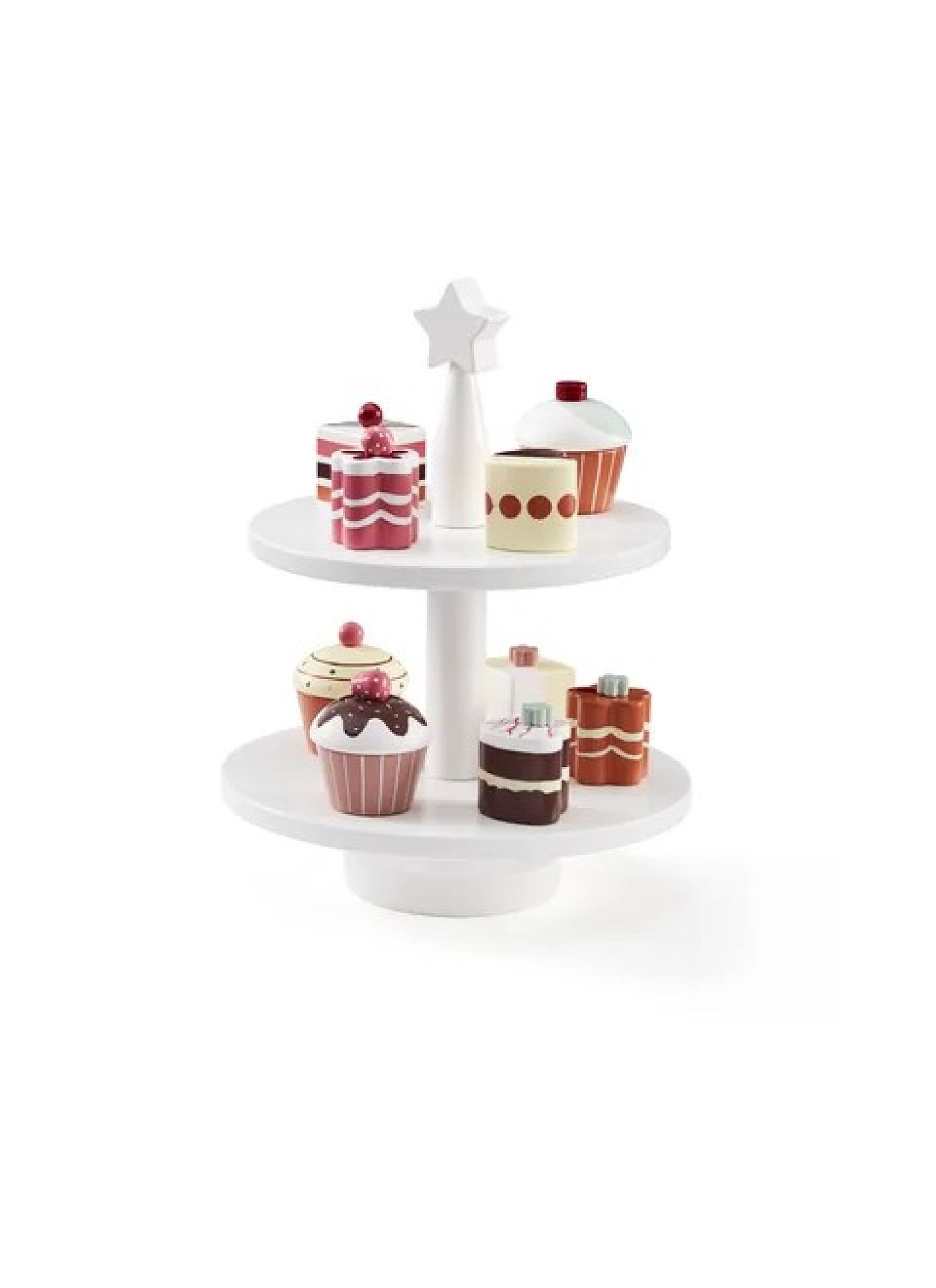 WOODEN PASTRIES (9PCS)