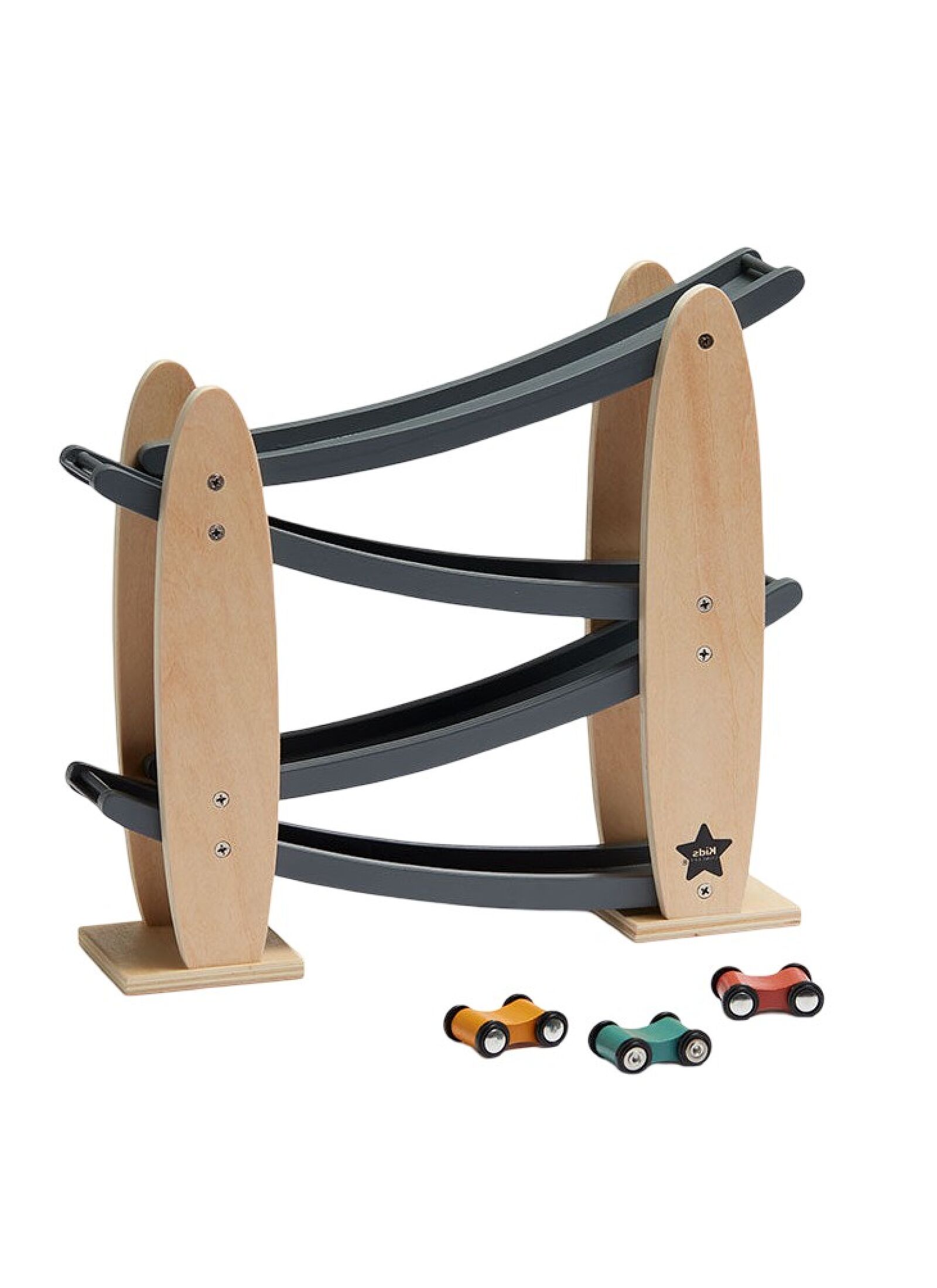 WOODEN CAR TRACK
