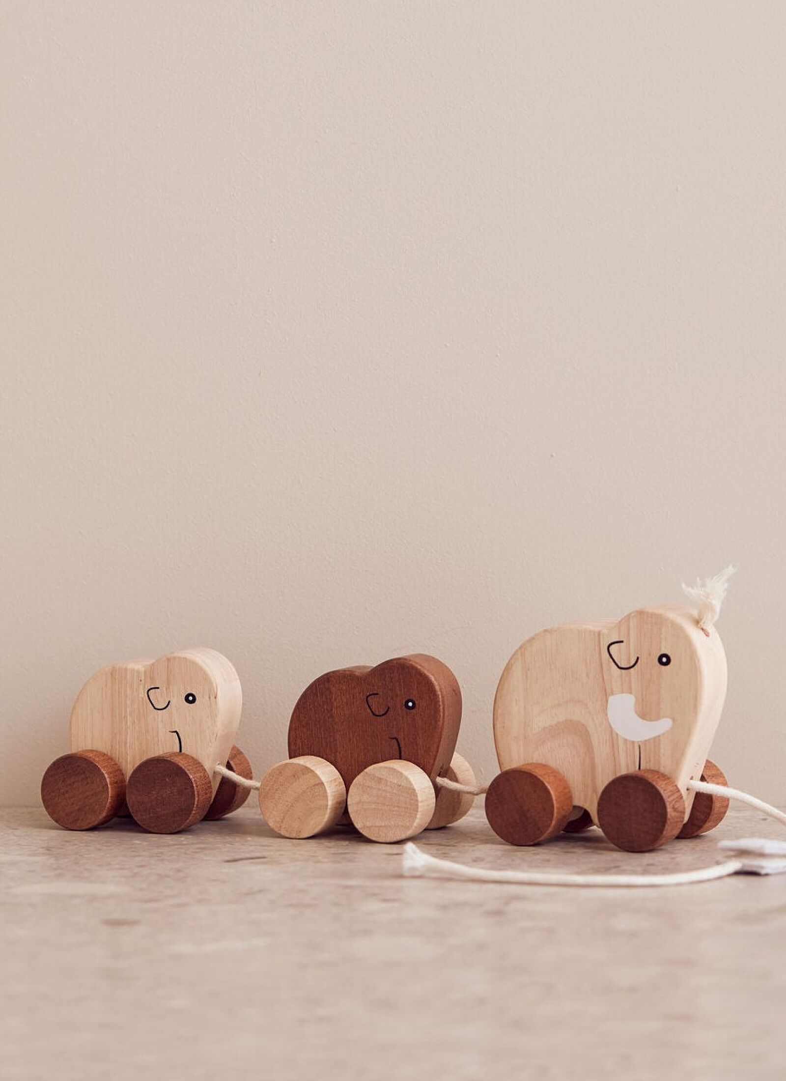 PULL ALONG MAMMOTH FAMILY