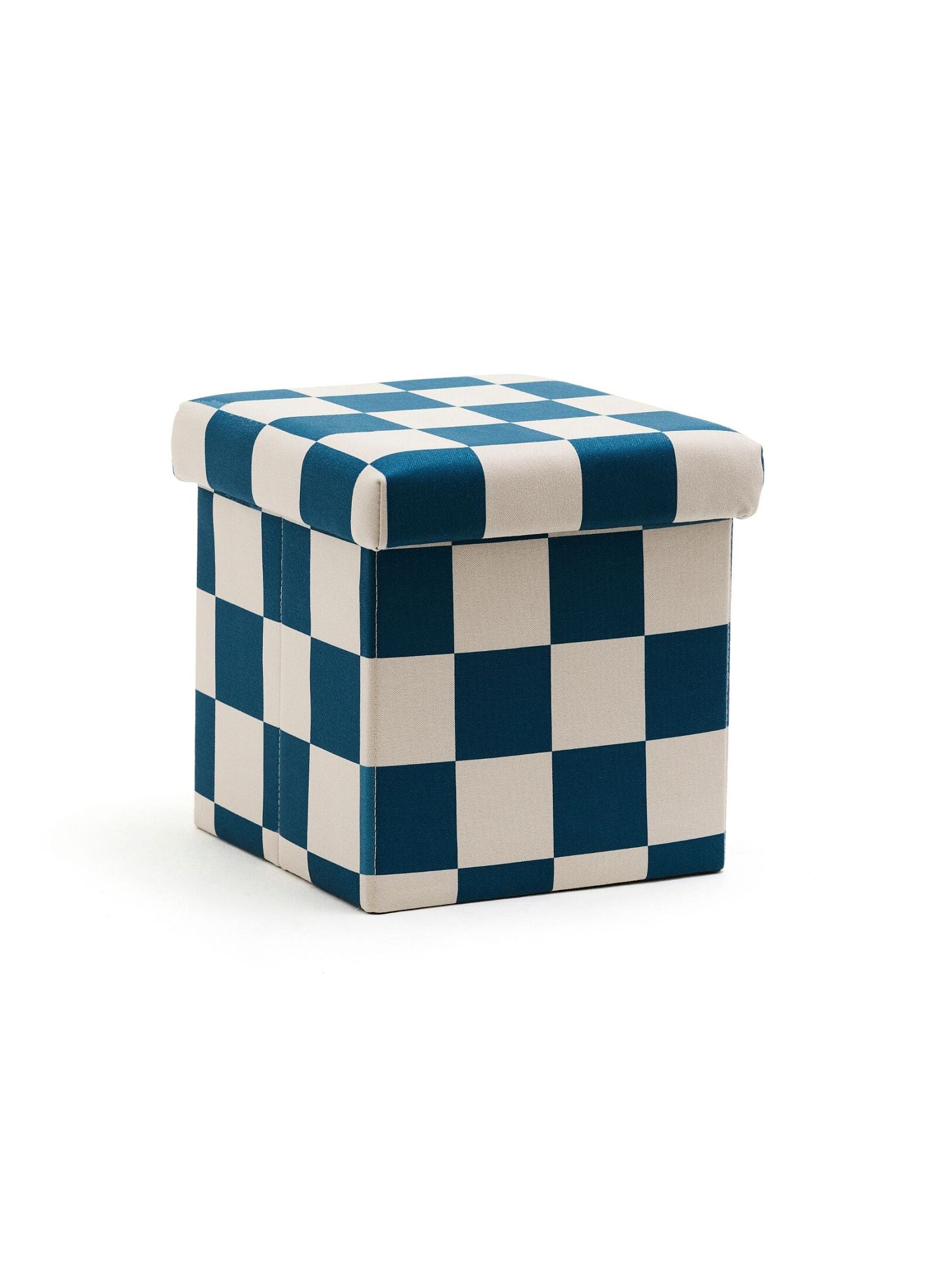 STOOL WITH STORAGE SPACE PETROL
