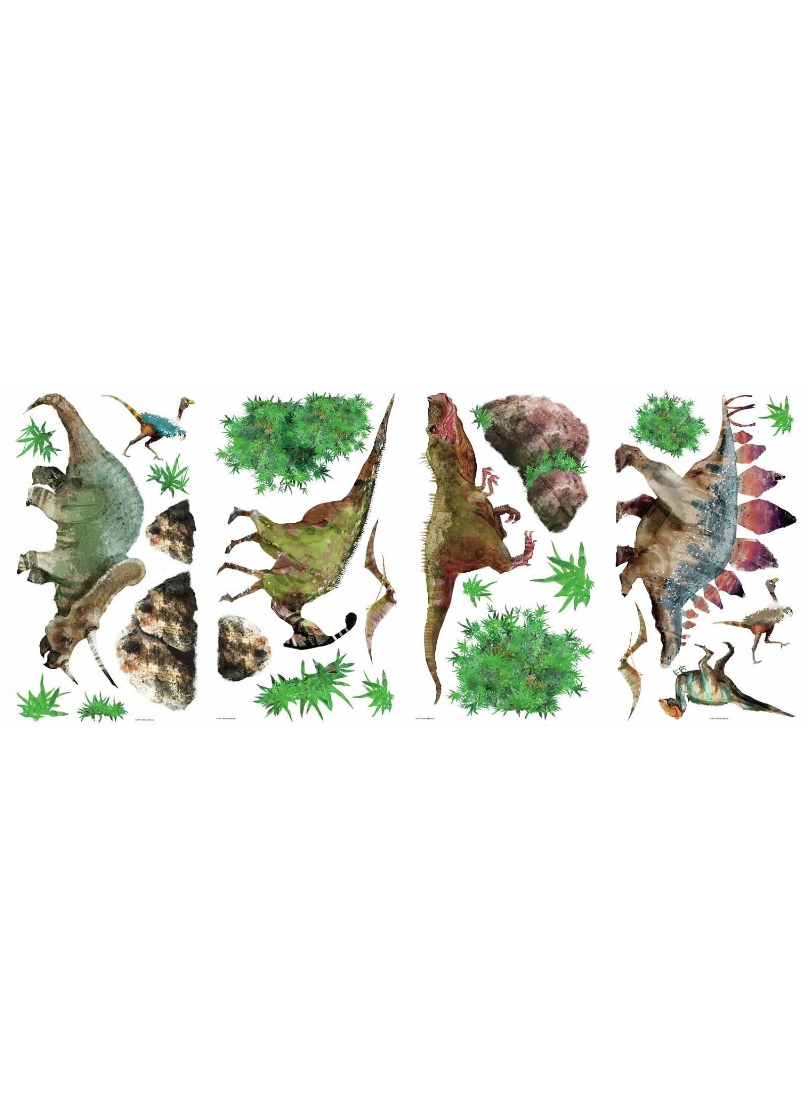 WALL STICKERS DINOSAURS