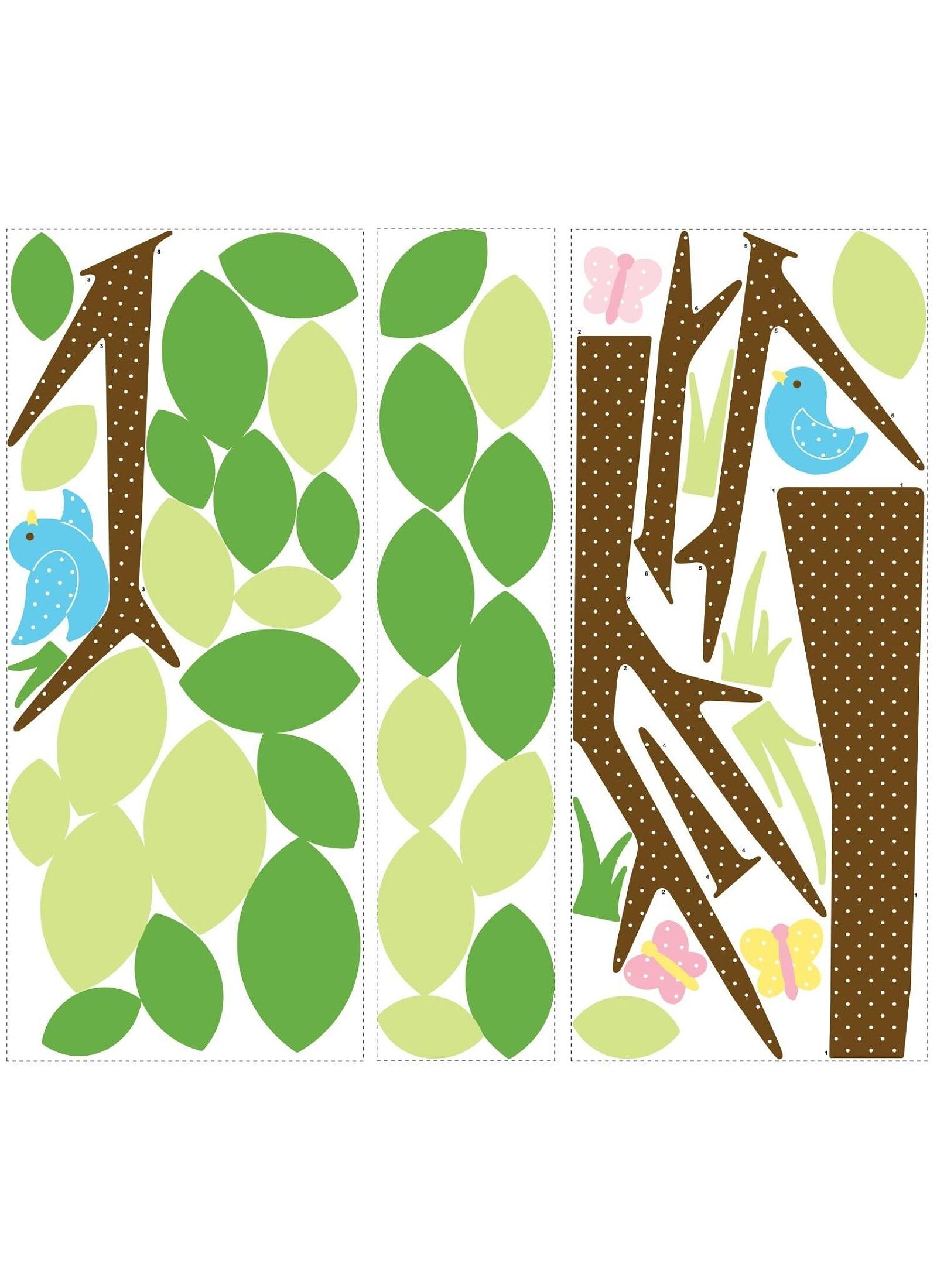 WALL STICKERS GIANT DOT TREE