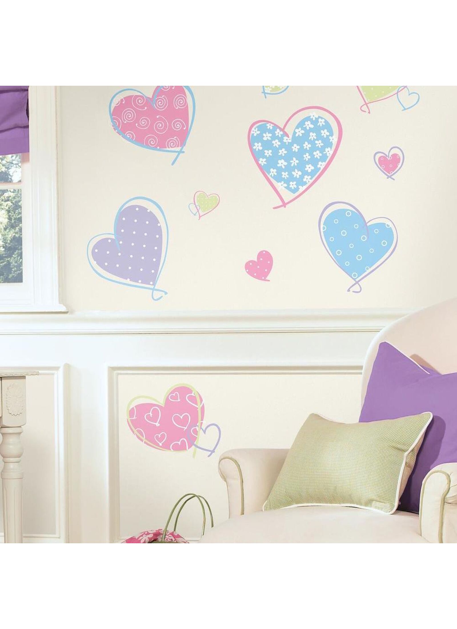 WALL STICKERS HEARTS