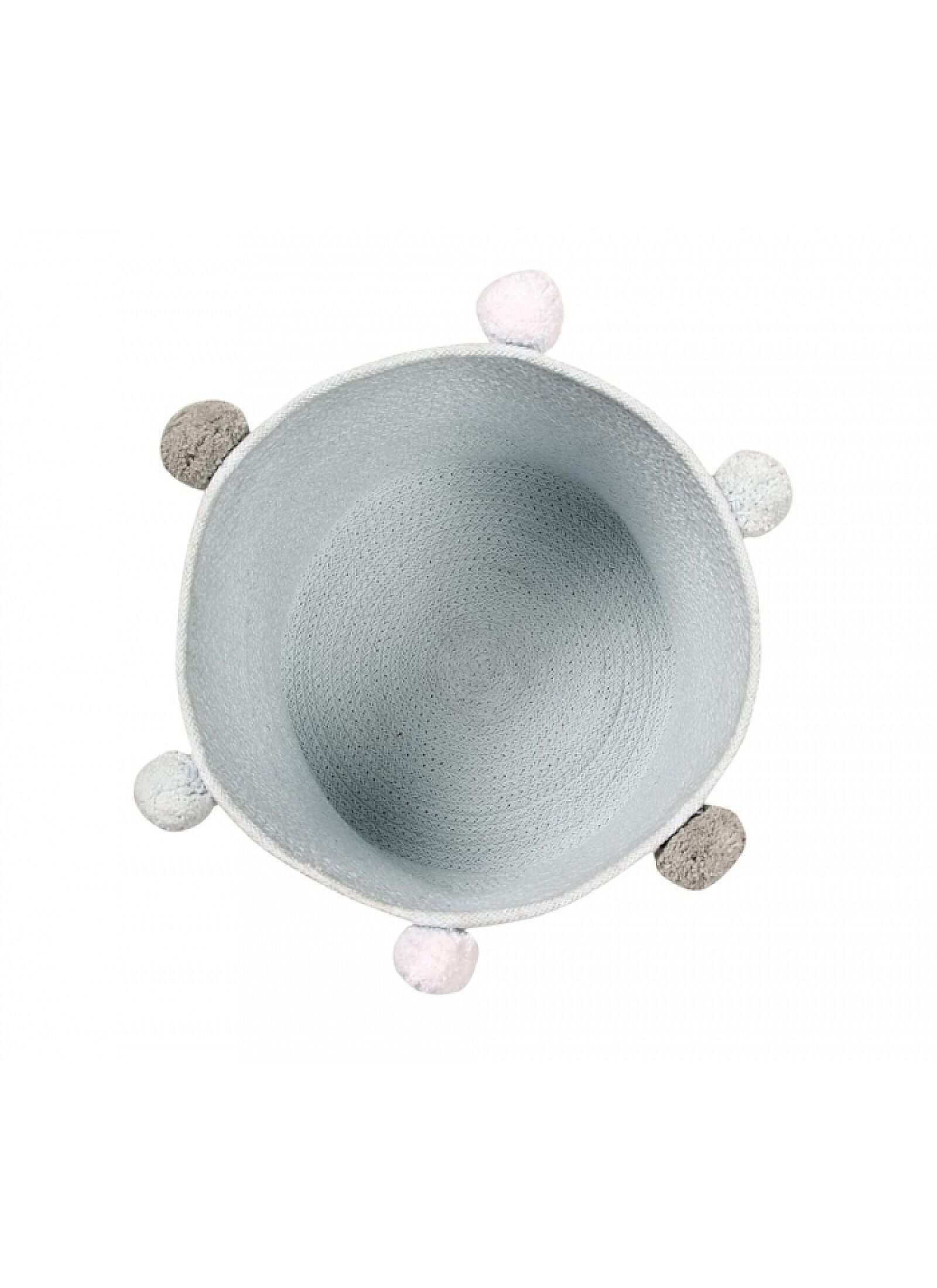 BASKET BUBBLY BLUE (30X30)