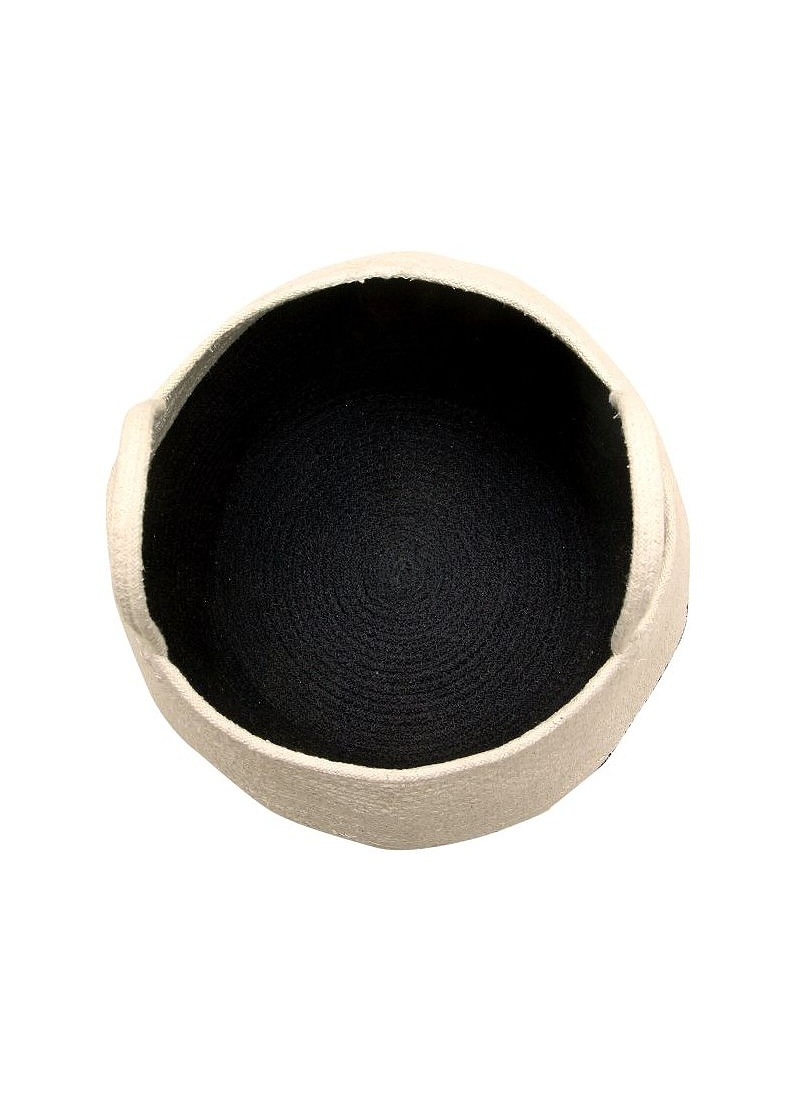 BASKET ZOCO BLACK-NATURAL (30X35)