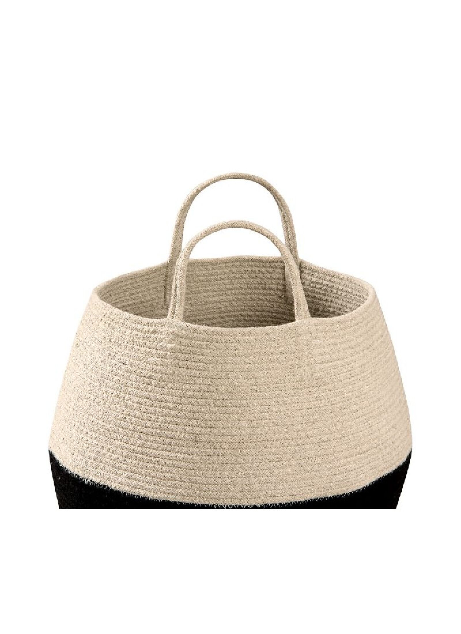 BASKET ZOCO BLACK-NATURAL (30X35)