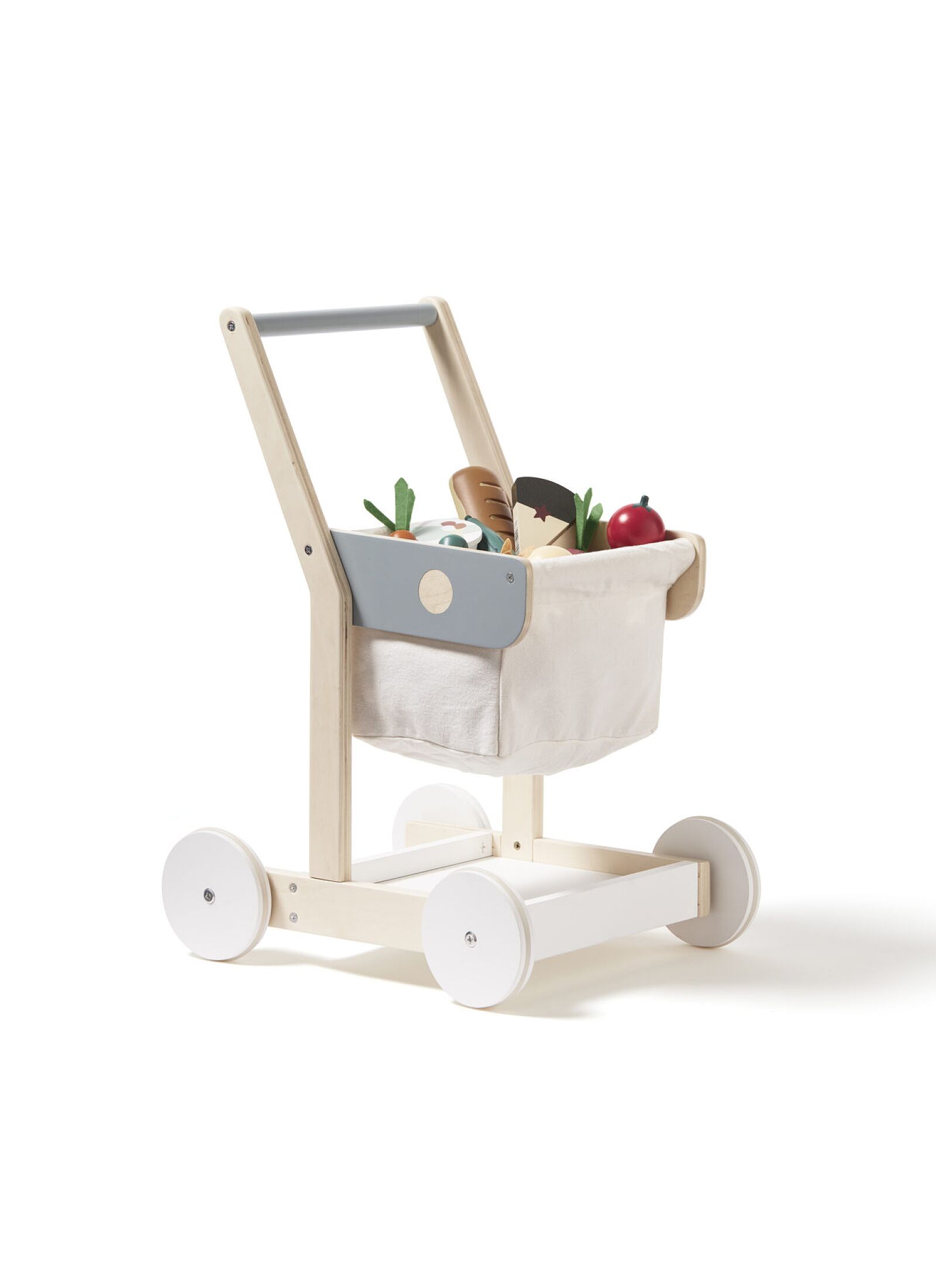 WOODEN TROLLEY