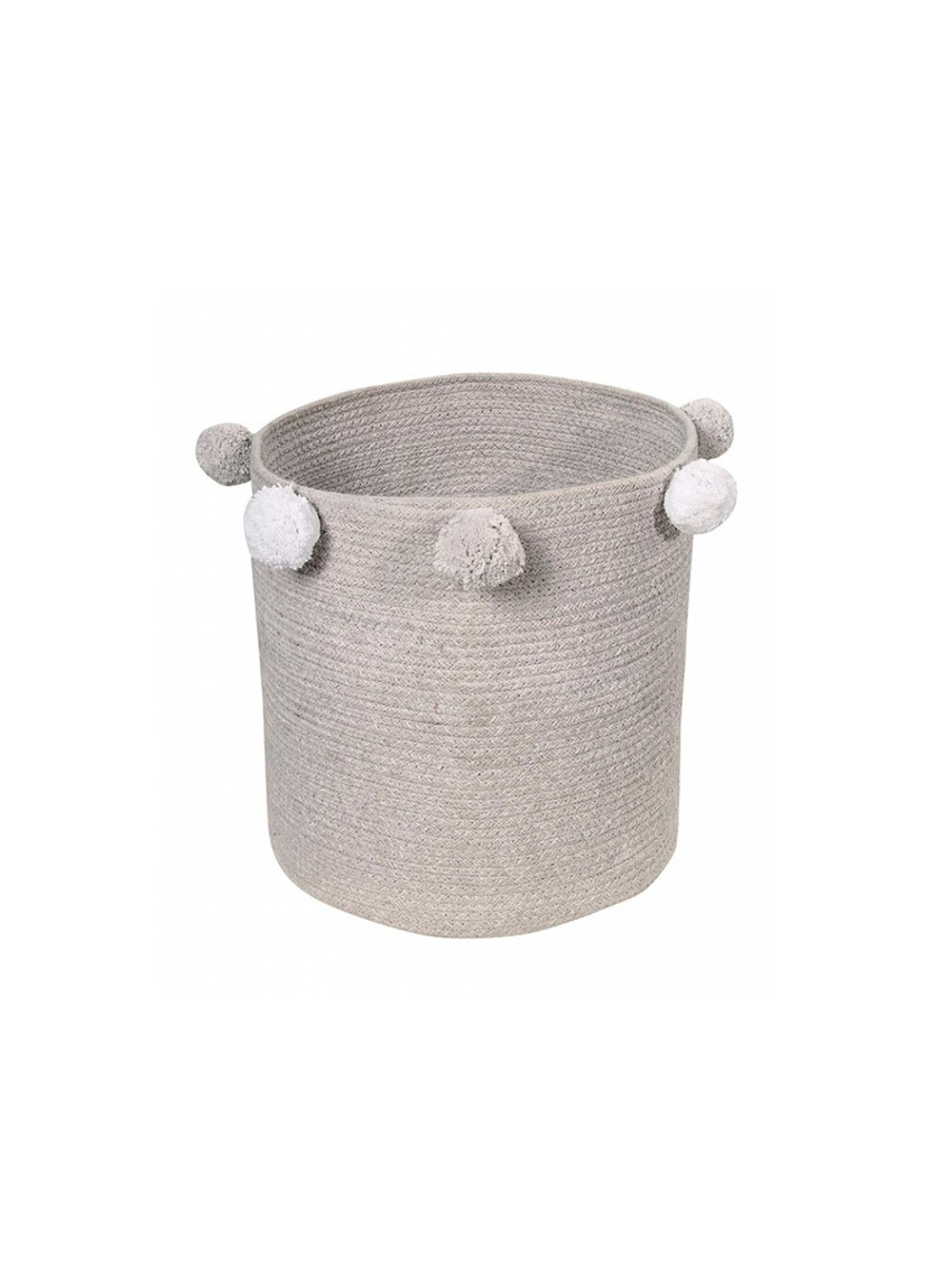 BASKET BUBBLY GREY (30X30)
