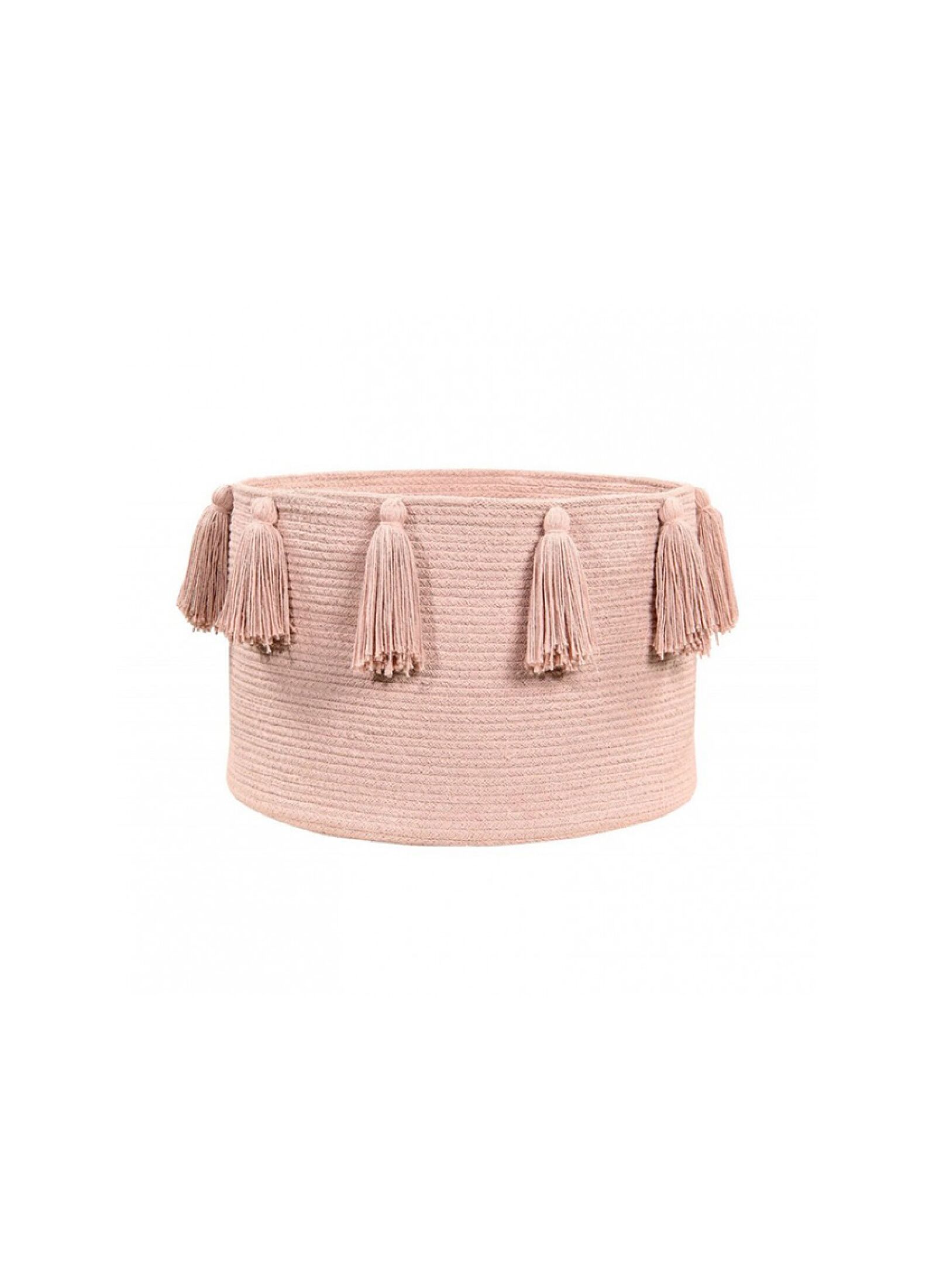 BASKET TASSELS VINTAGE NUDE (30X45)