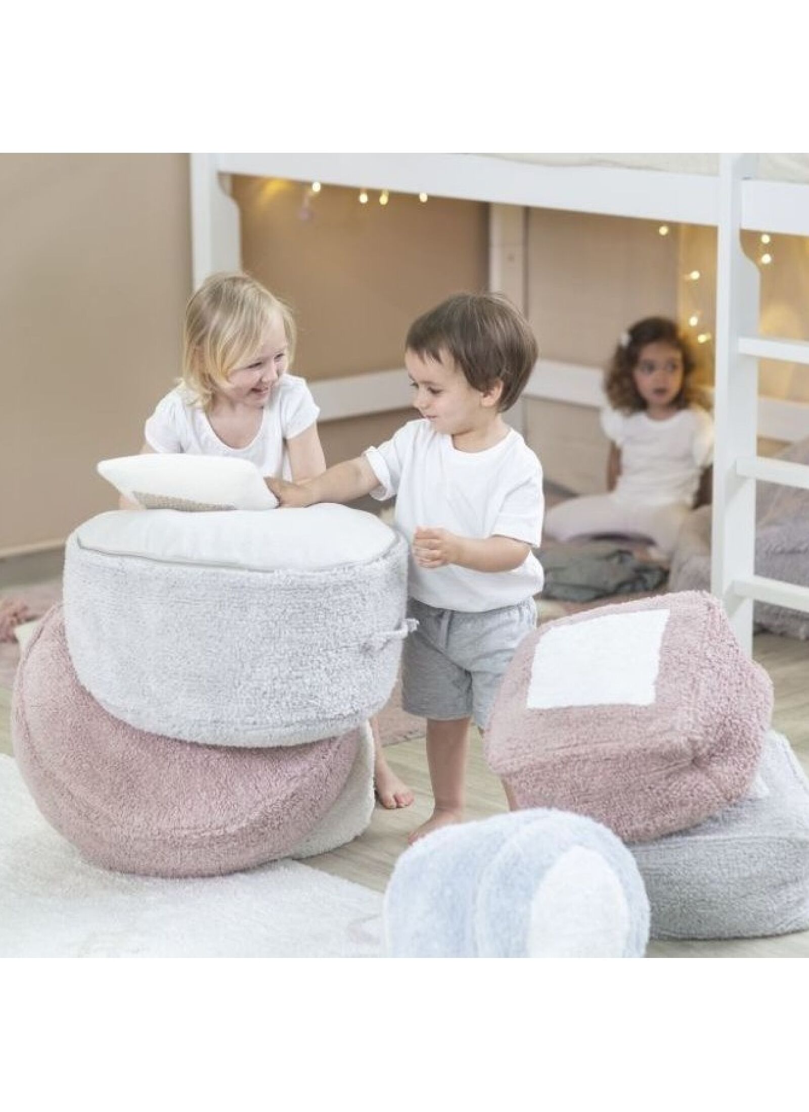 FLOOR CUSHION CHILL VINTAGE NUDE