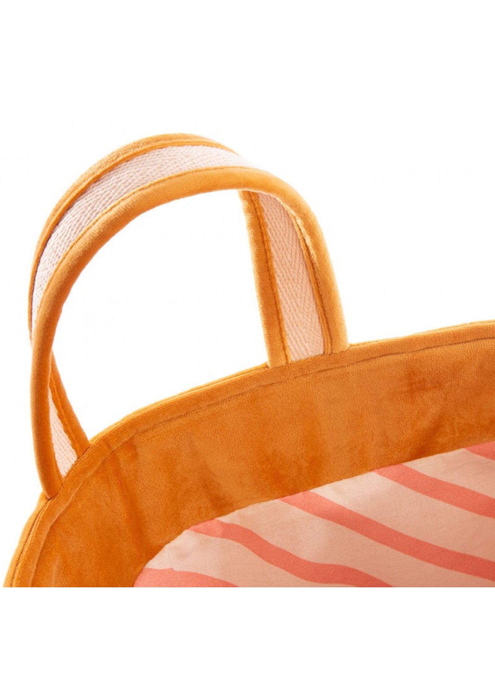 BASKET SAVANNA VELVET FARNIENTE YELLOW