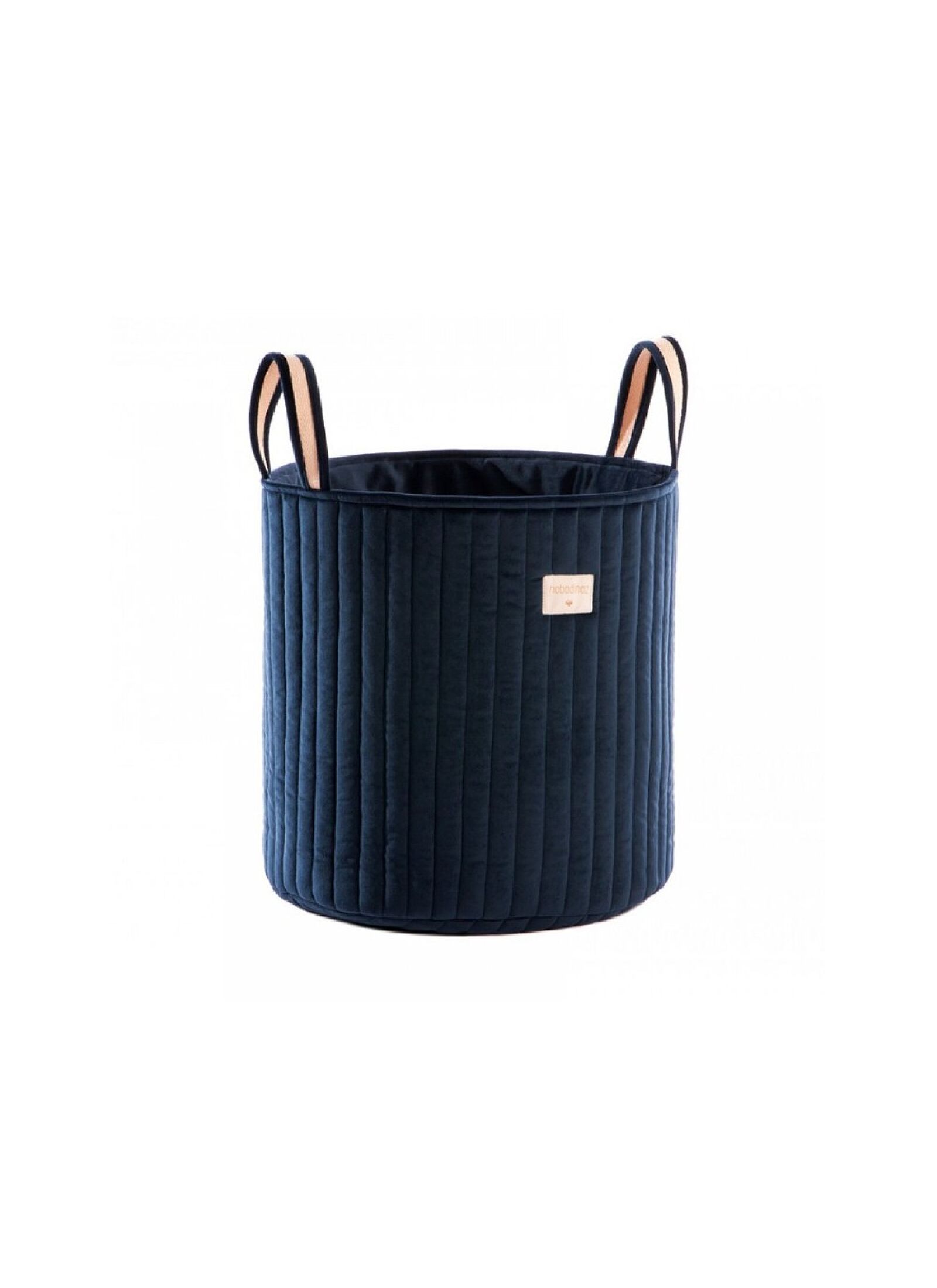 BASKET SAVANNA VELVET NIGHT BLUE