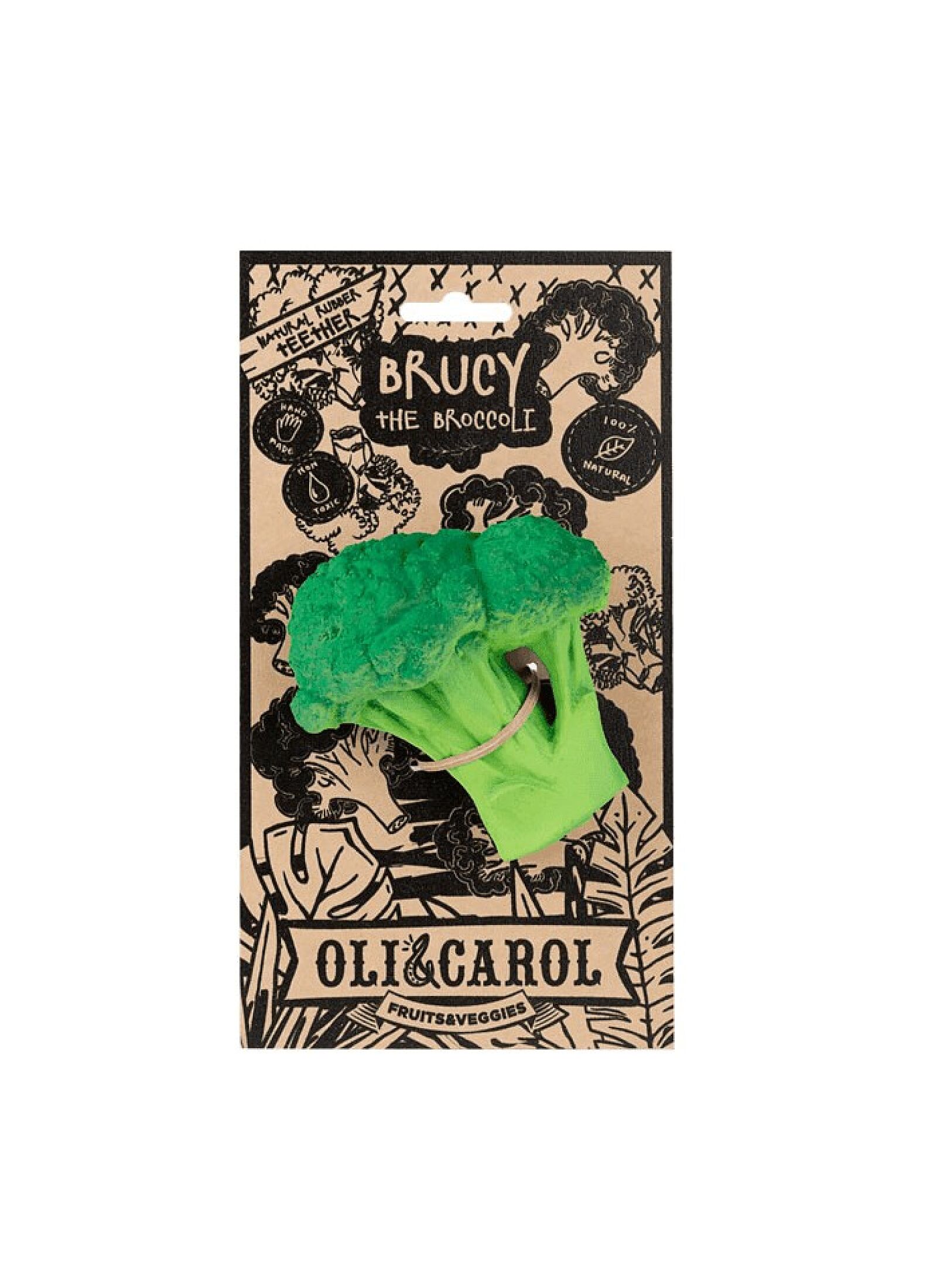 TEETHER BRUCY THE BROCCOLI