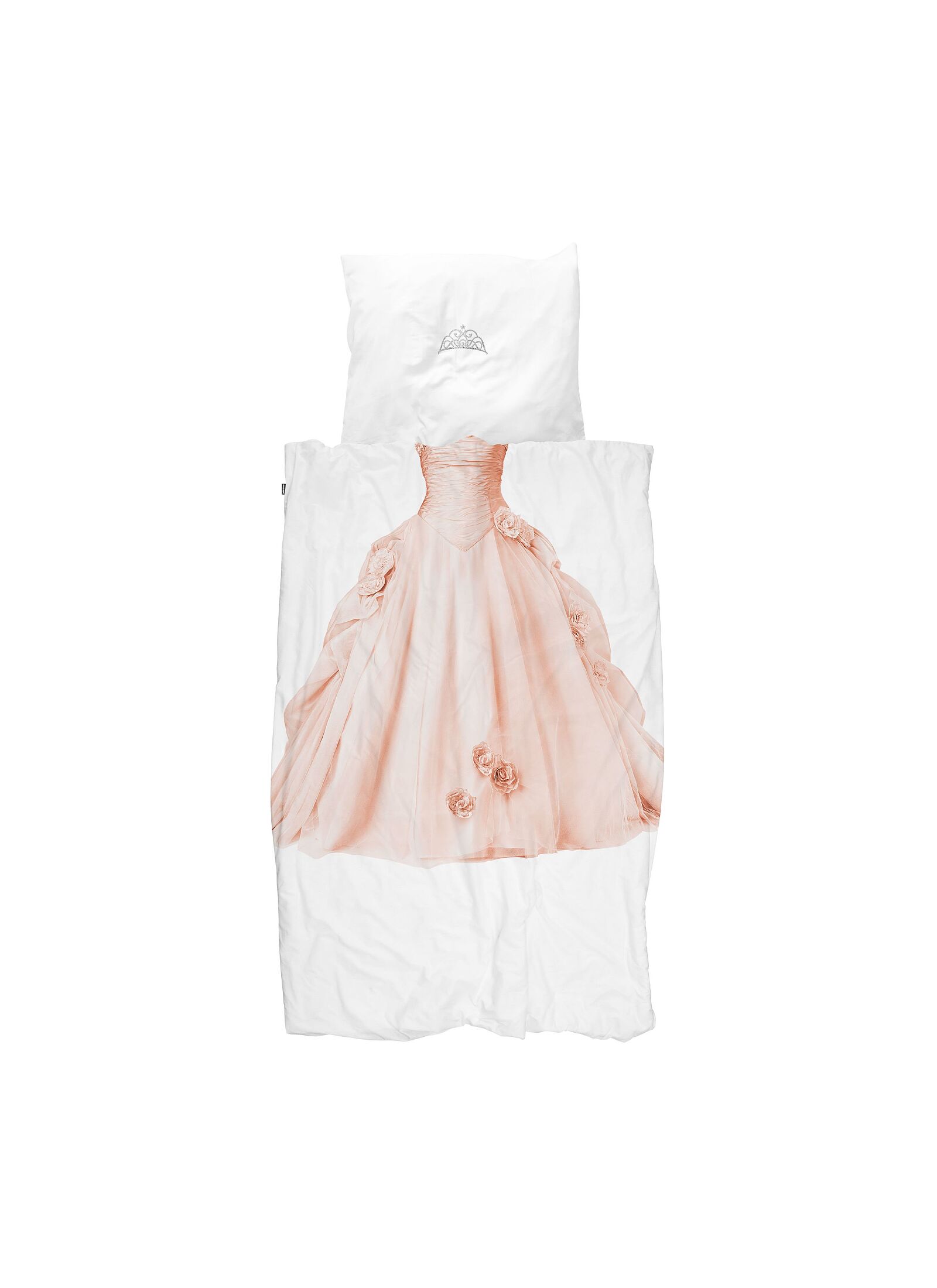 SINGLE DUVET COVER PRINCESS PINK
