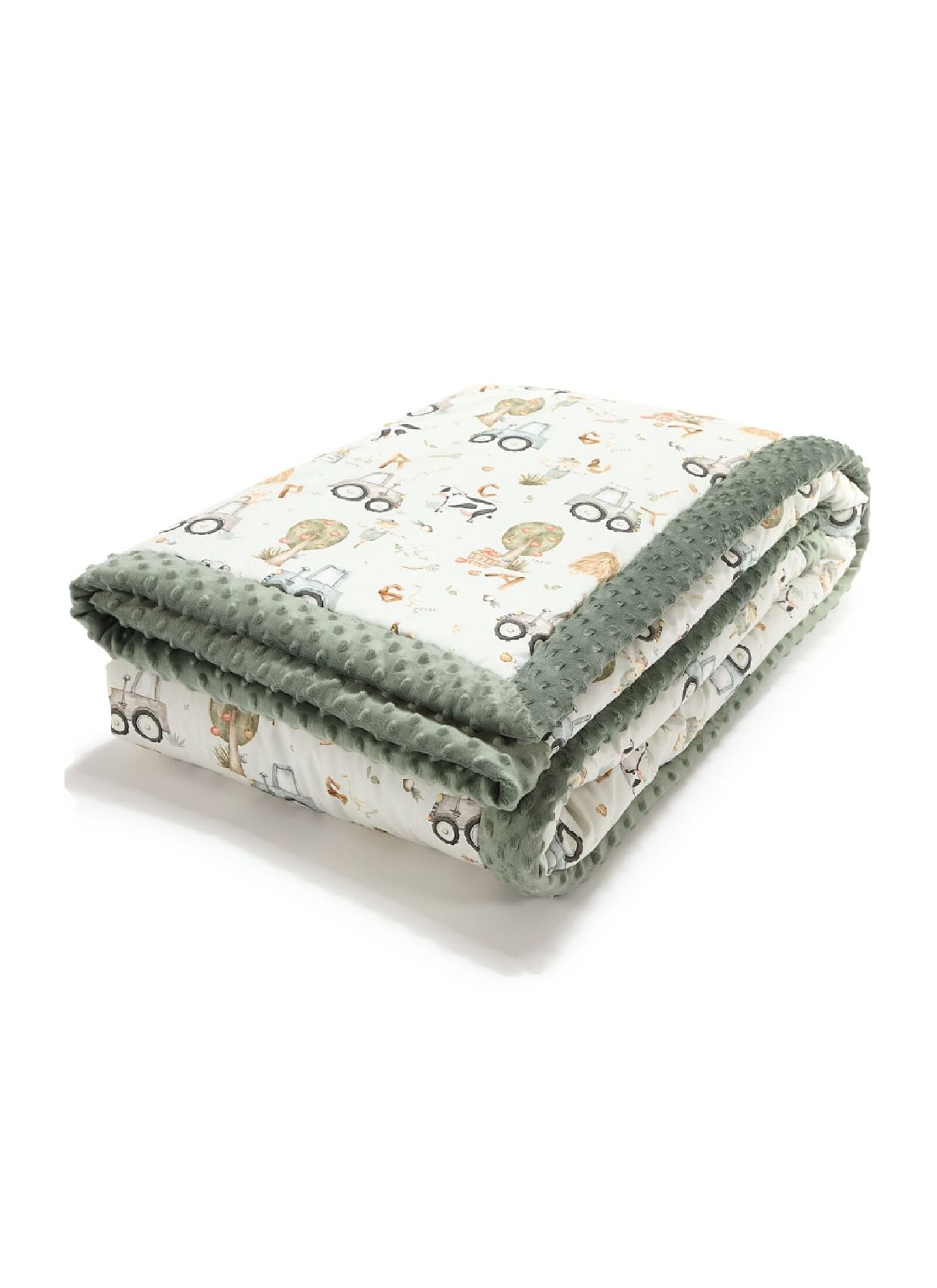 ADULT BLANKET (140X200) ABC FARM KHAKI