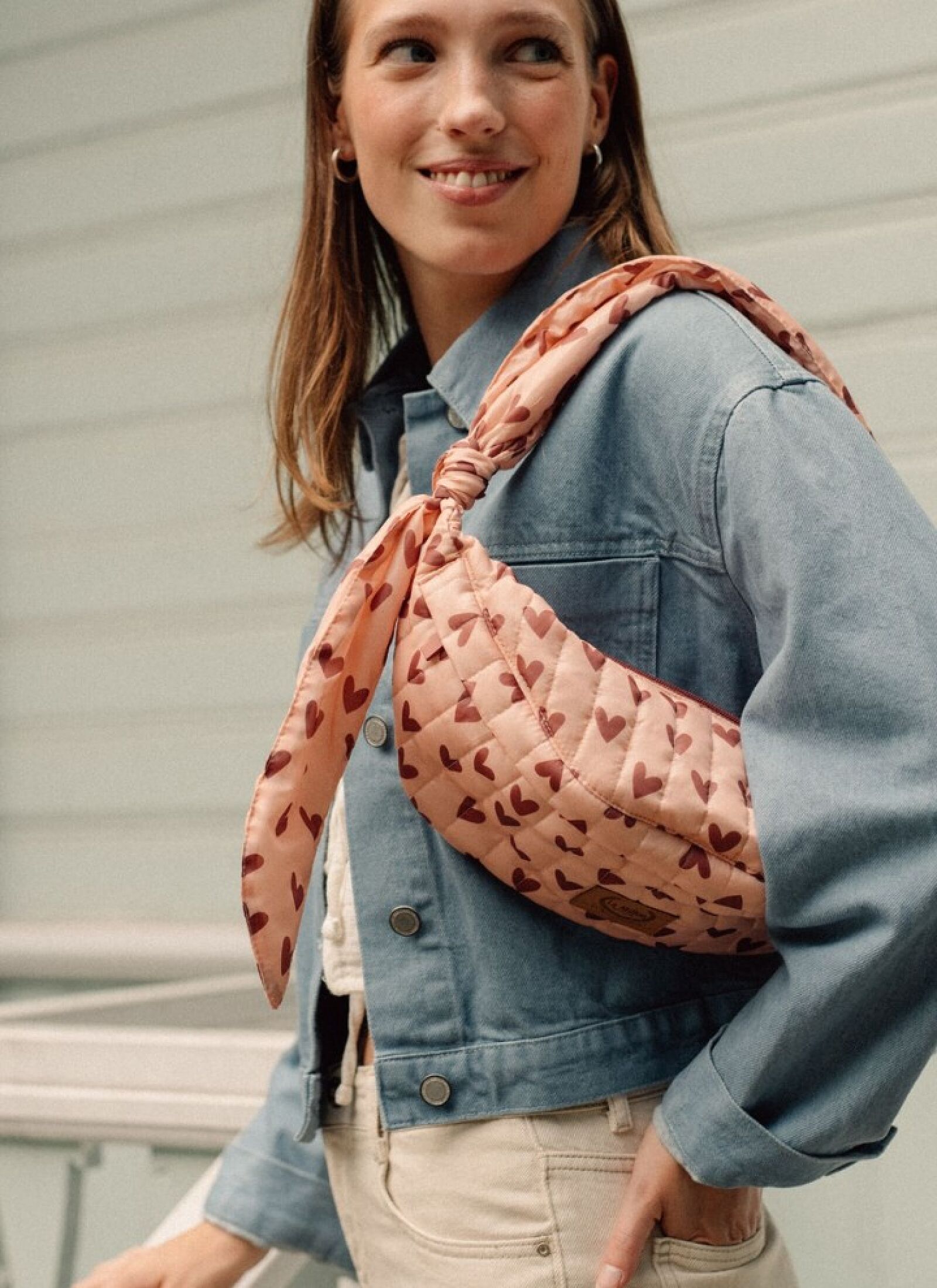 BELT BAG HEARTBEAT BEIGE