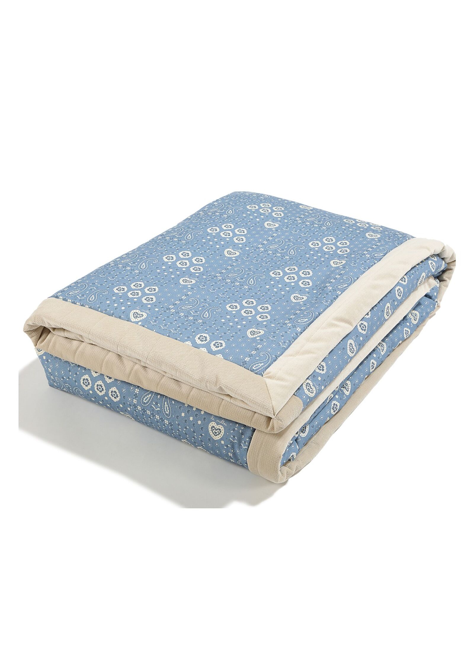ADULT BLANKET (140X200) BANDANA DENIM