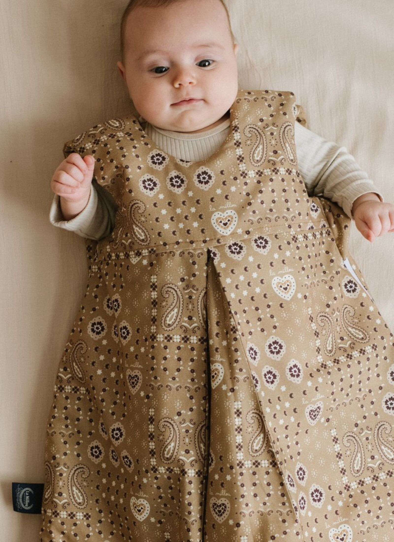SLEEPING BAG SMALL (0-9M) BANDANA MOCCA