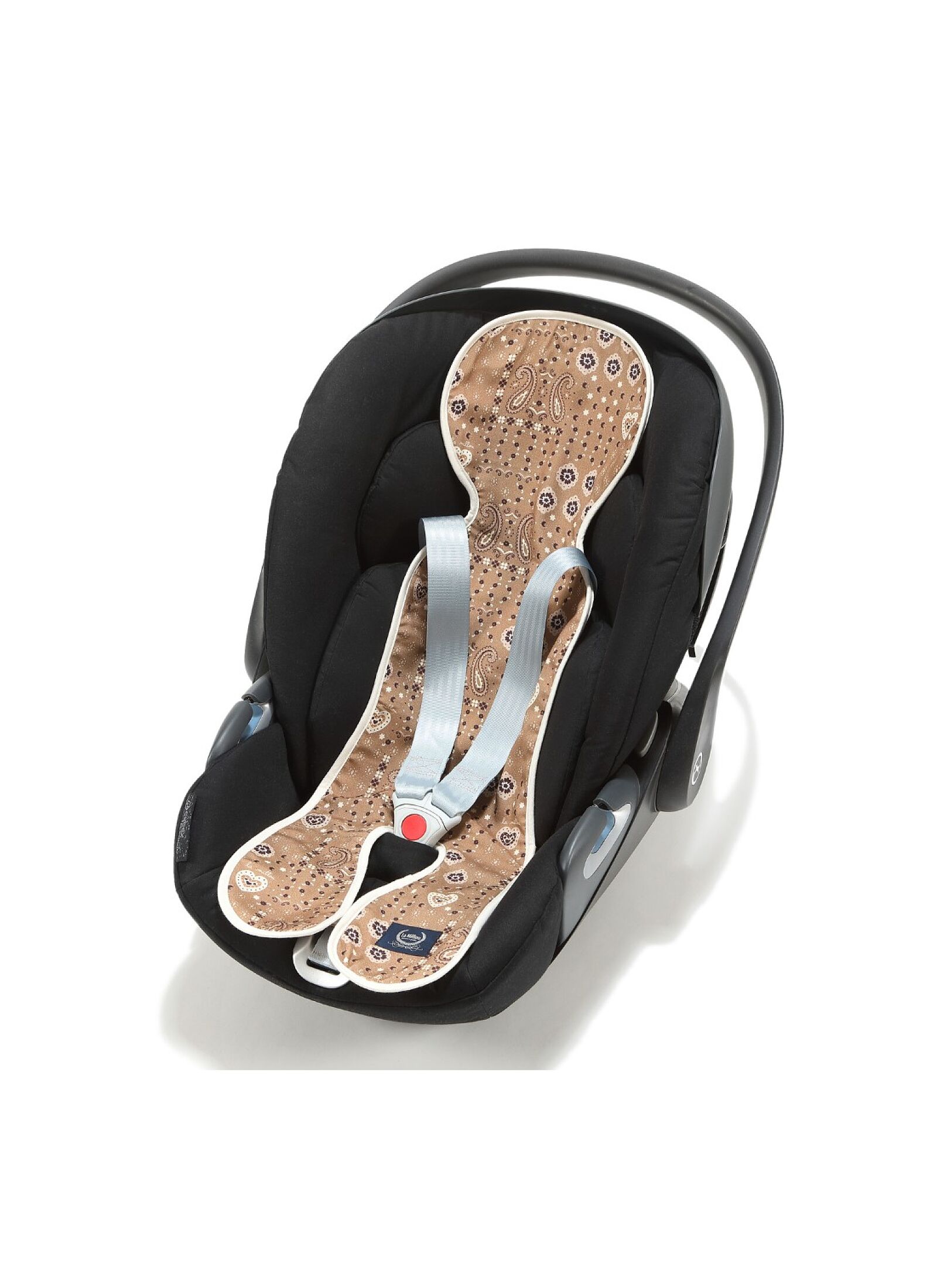 CAR SEAT PROTECTOR BANDANA MOCCA