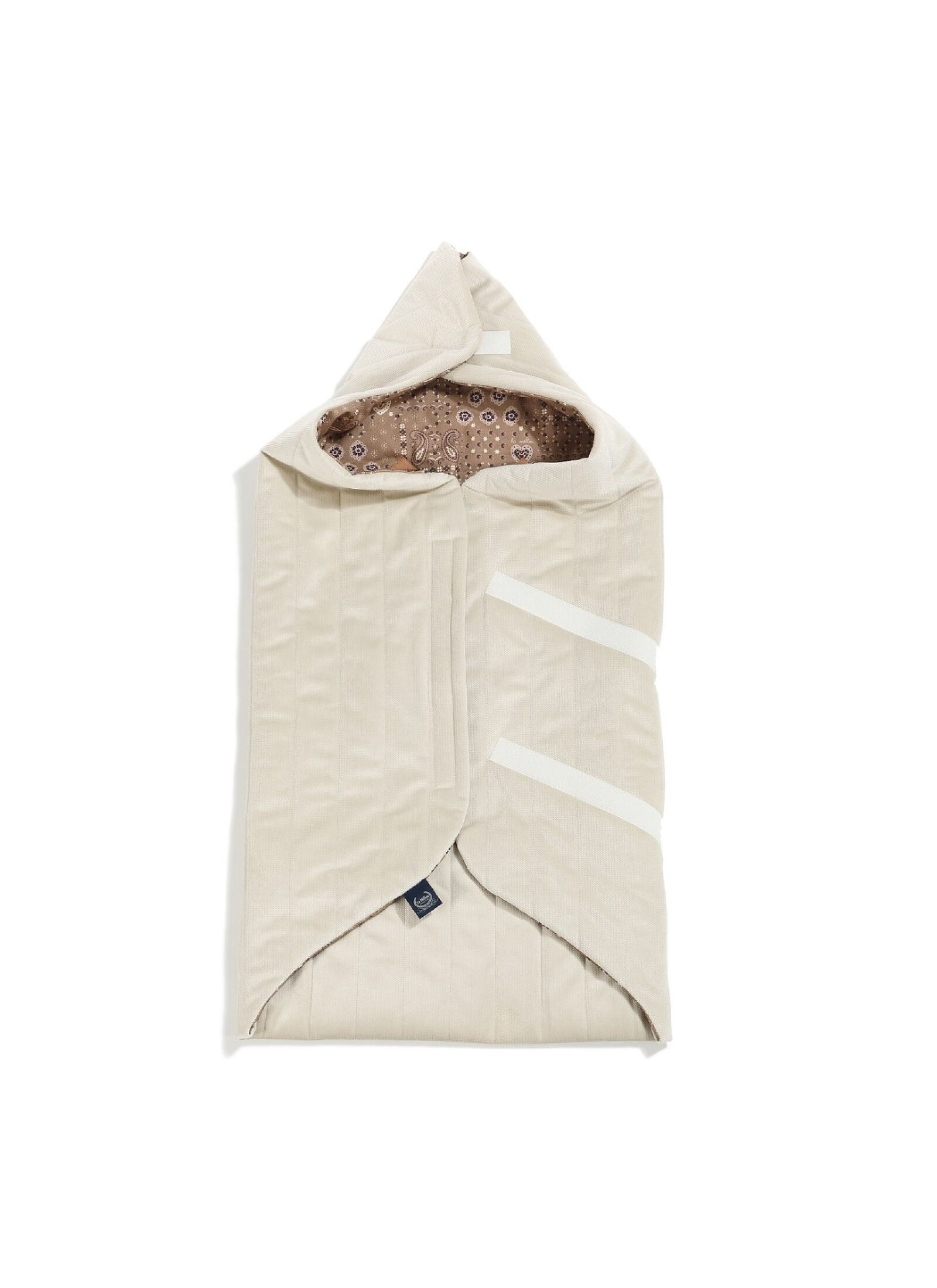 CAR SEAT BLANKET BANDANA MOCCA