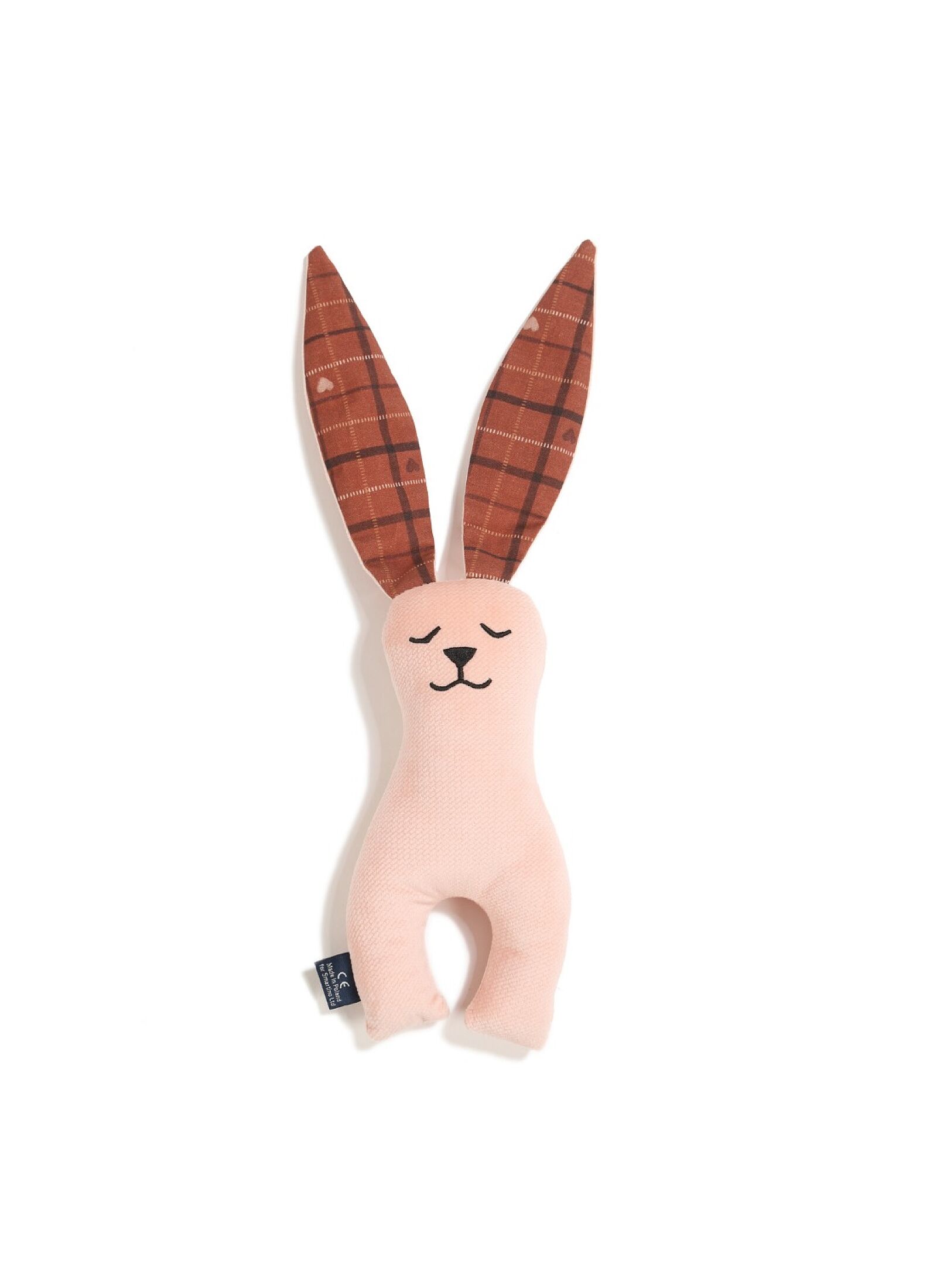 SMALL BUNNY MOO MEADOW PLAID