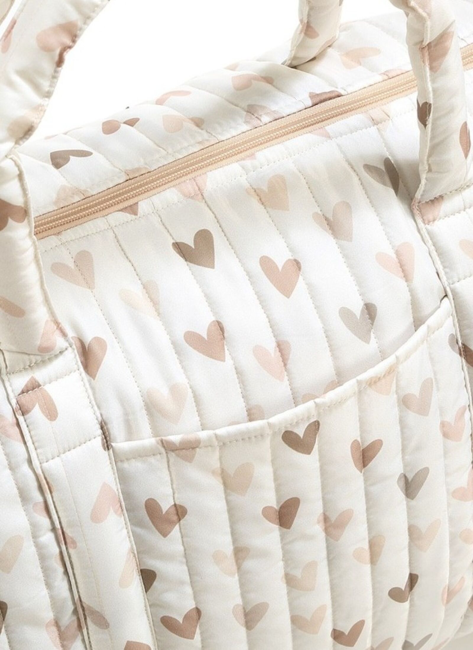 TRAVEL BAG HEARTBEAT BEIGE