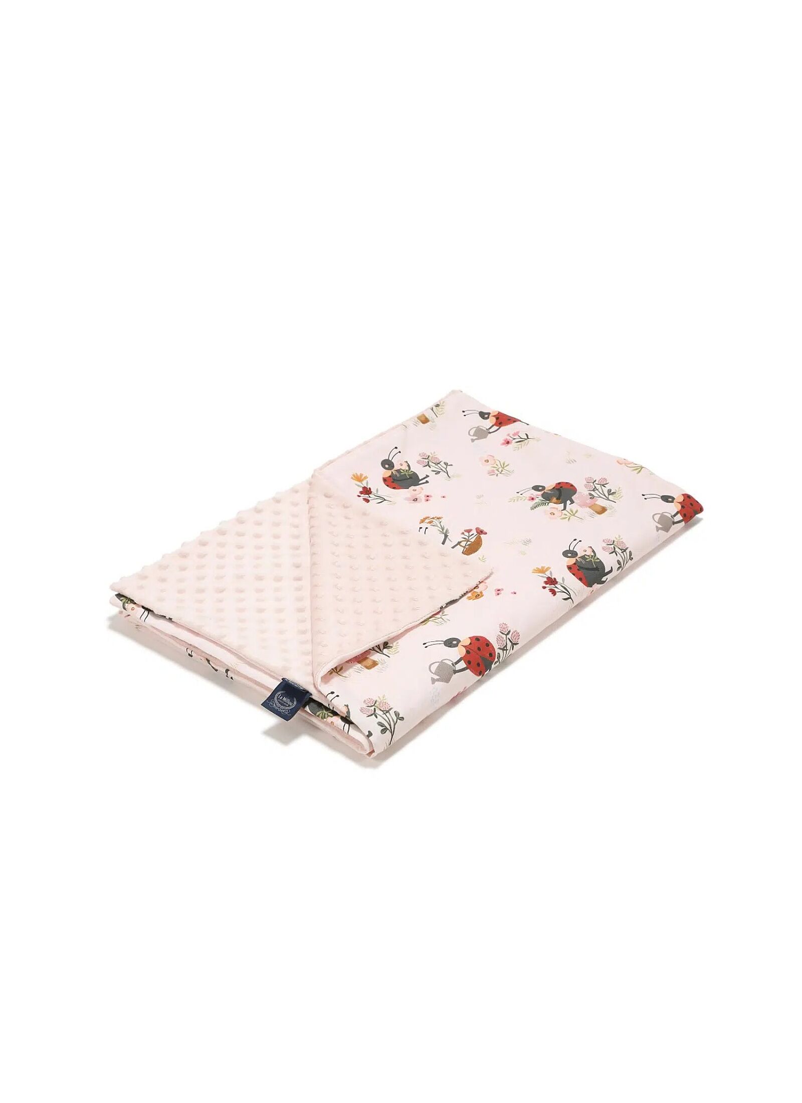 CRIB BLANKET (110X140) MIRELLA POWDER PINK