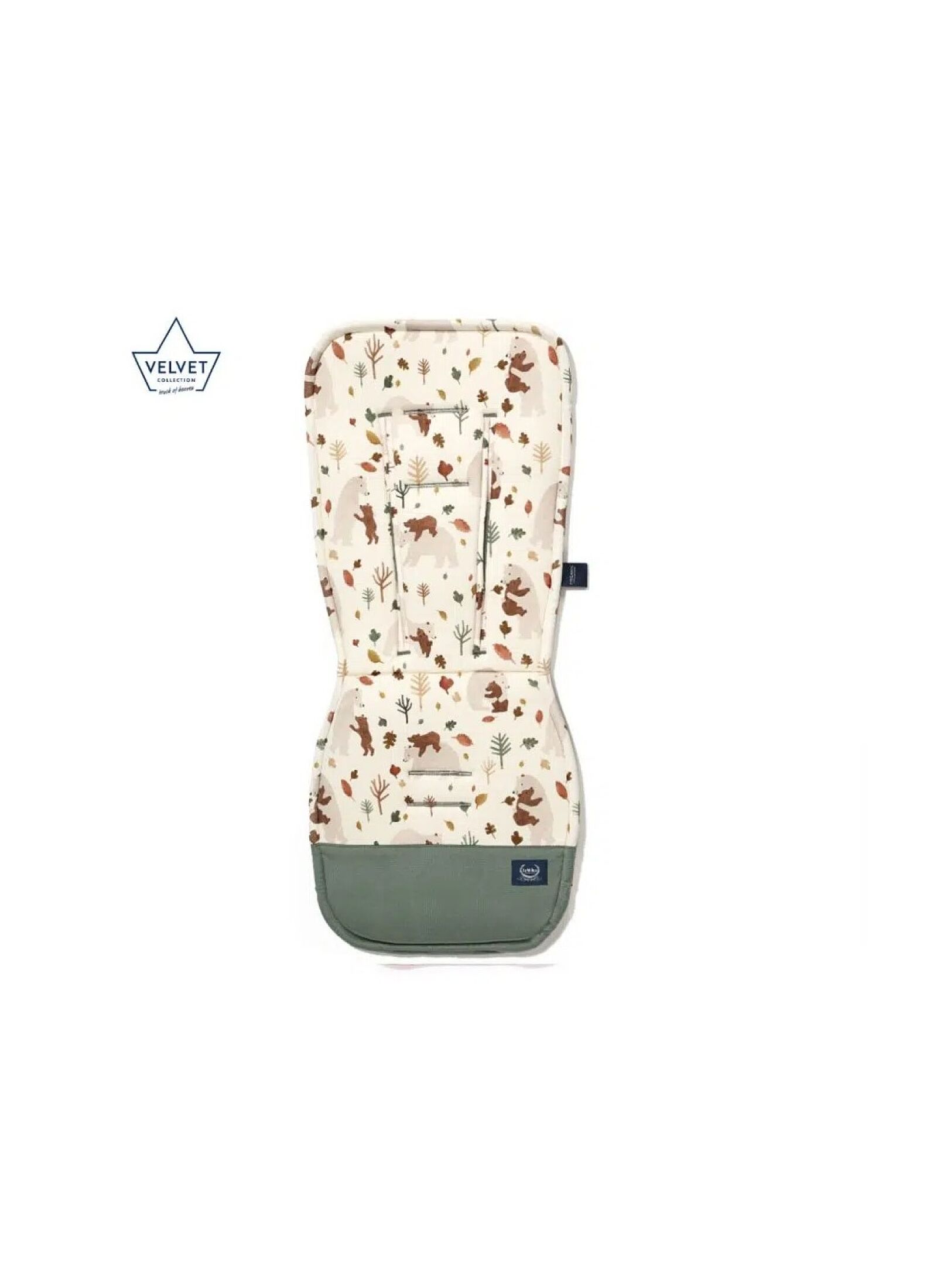 STROLLER PAD HUG ME KHAKI MULTI