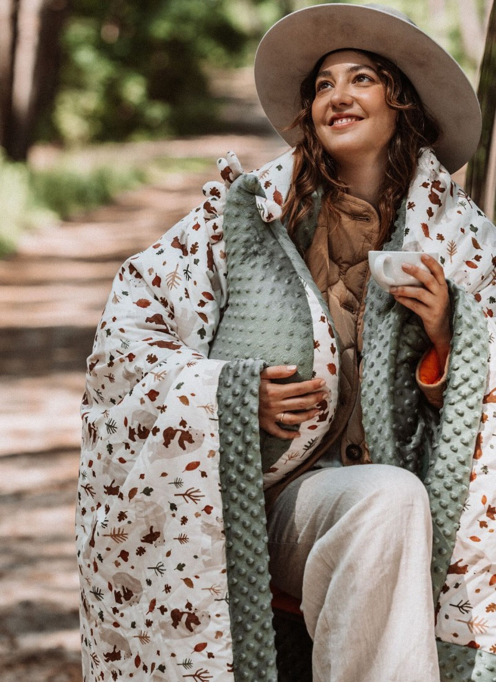 ADULT BLANKET (140X200) BANDANA DENIM