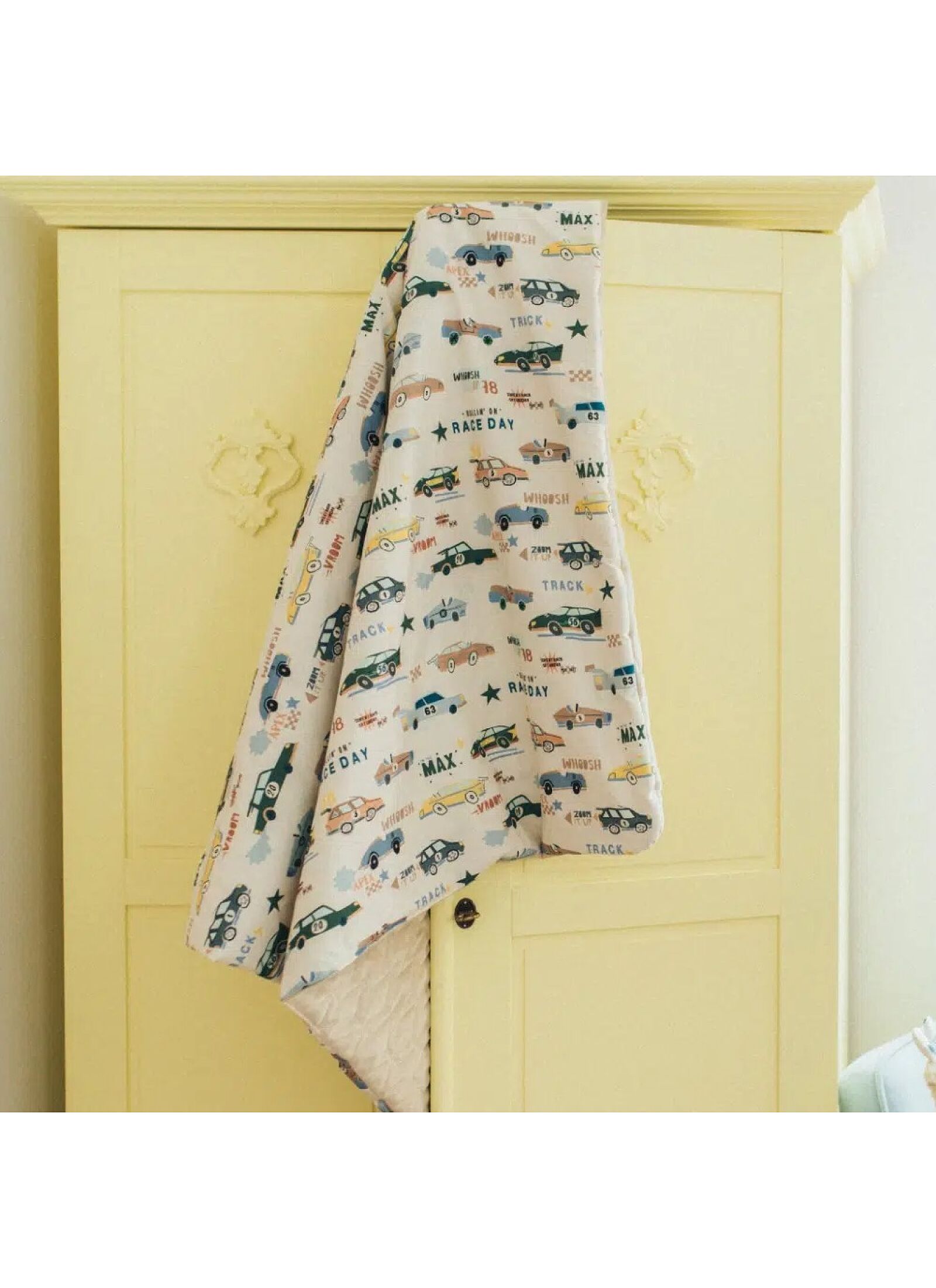 CRADDLE BLANKET (80X100) GRAND PRIX SAND