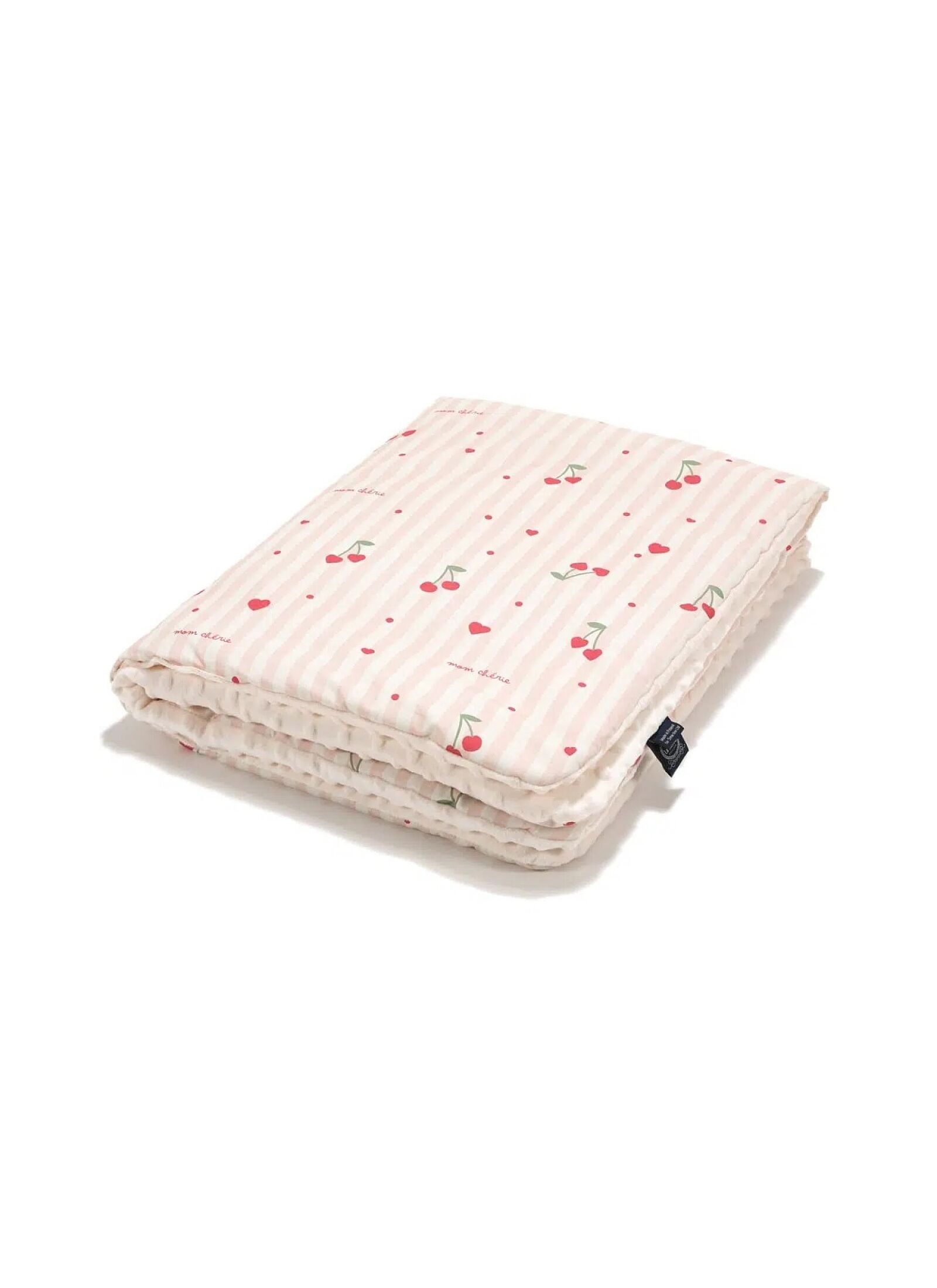 CRIB BLANKET (110X140) MOM CHERIE ECRU