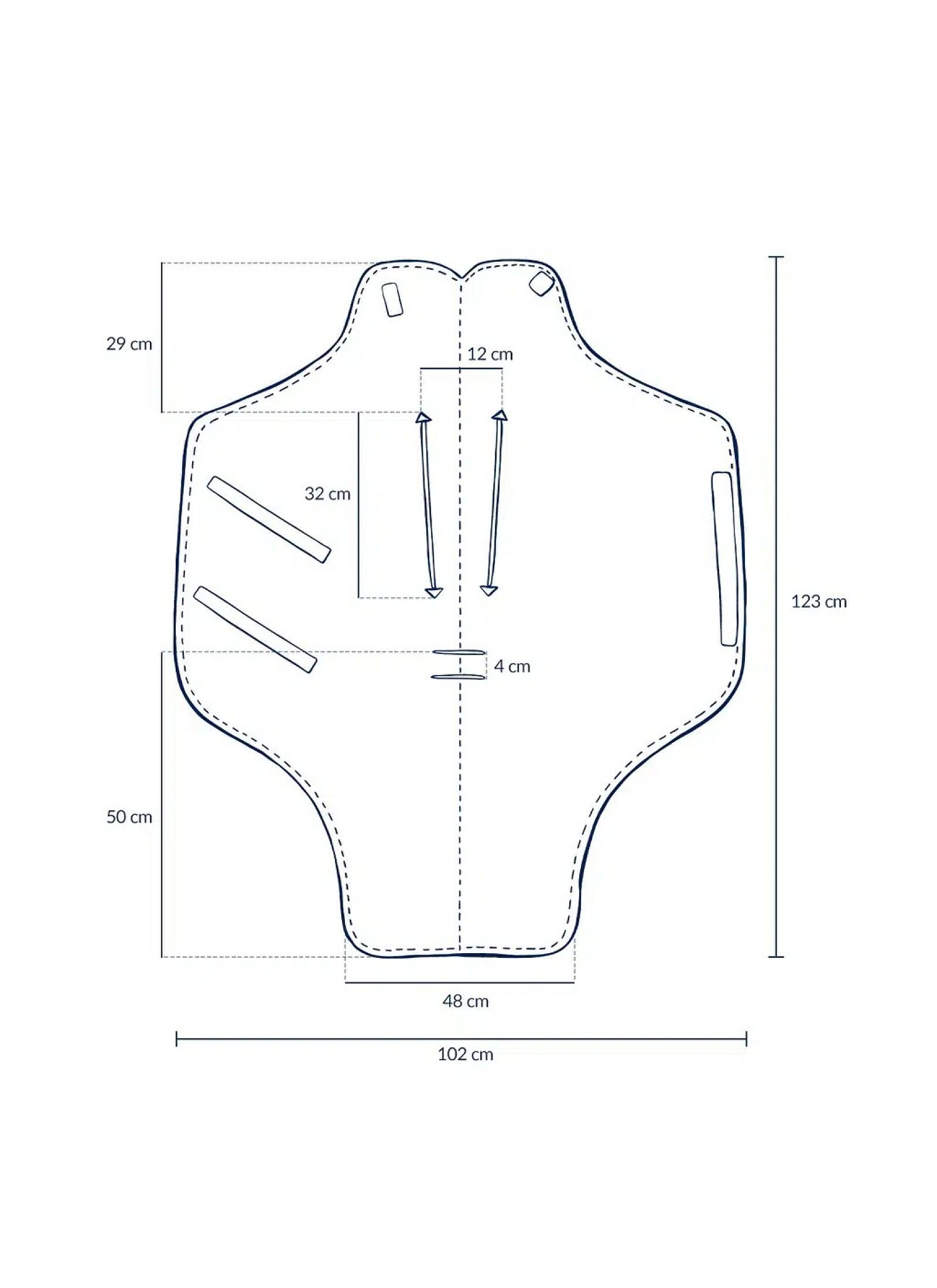 CAR SEAT BLANKET BABY BEAR MULTI