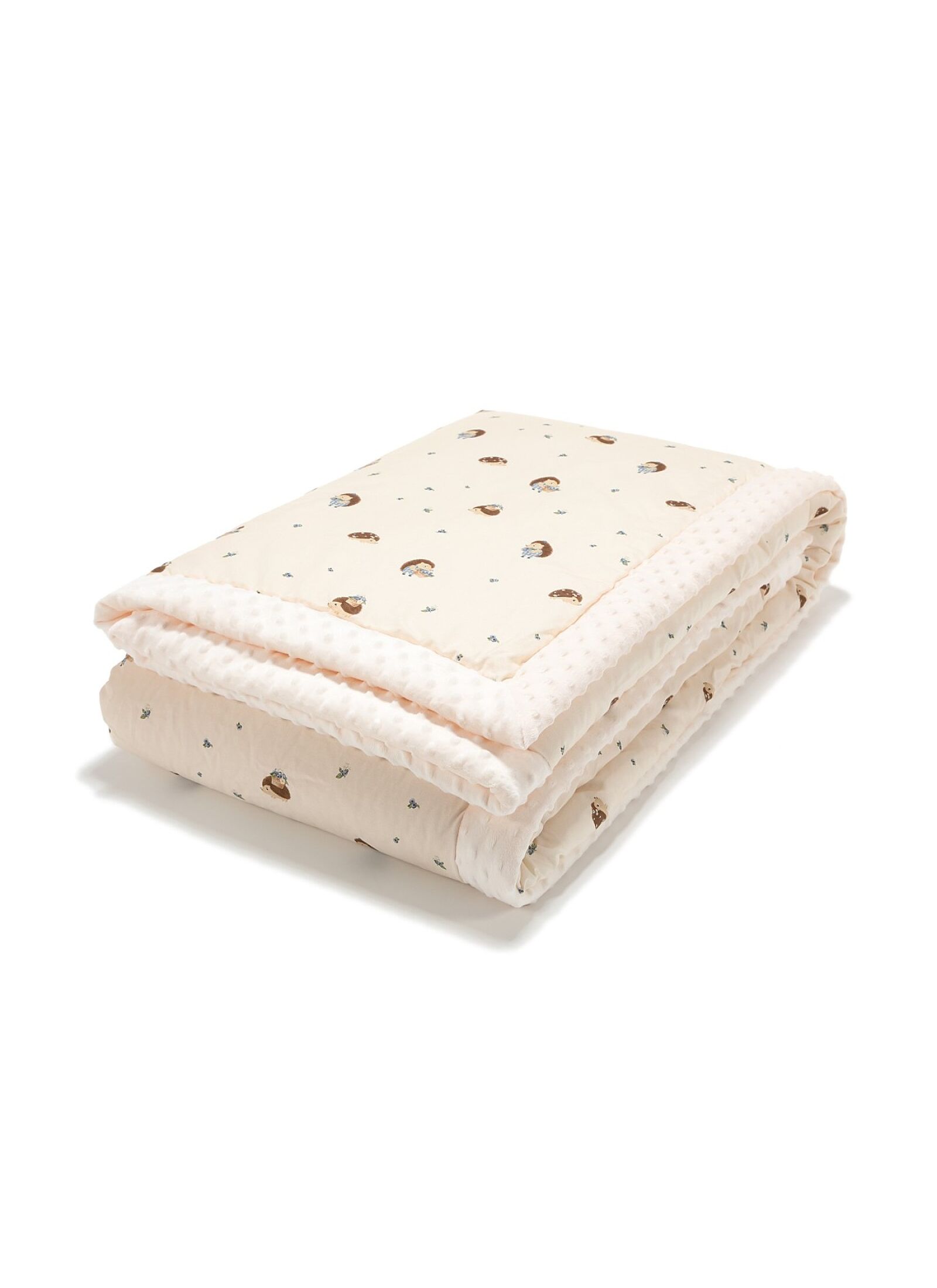 ADULT BLANKET (140X200) BERRY HENRY MINKY ECRU